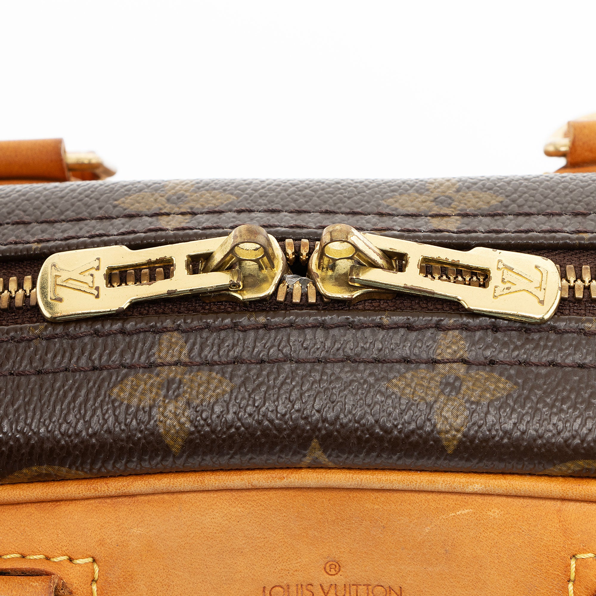Louis Vuitton Vintage Monogram Canvas Trouville Satchel