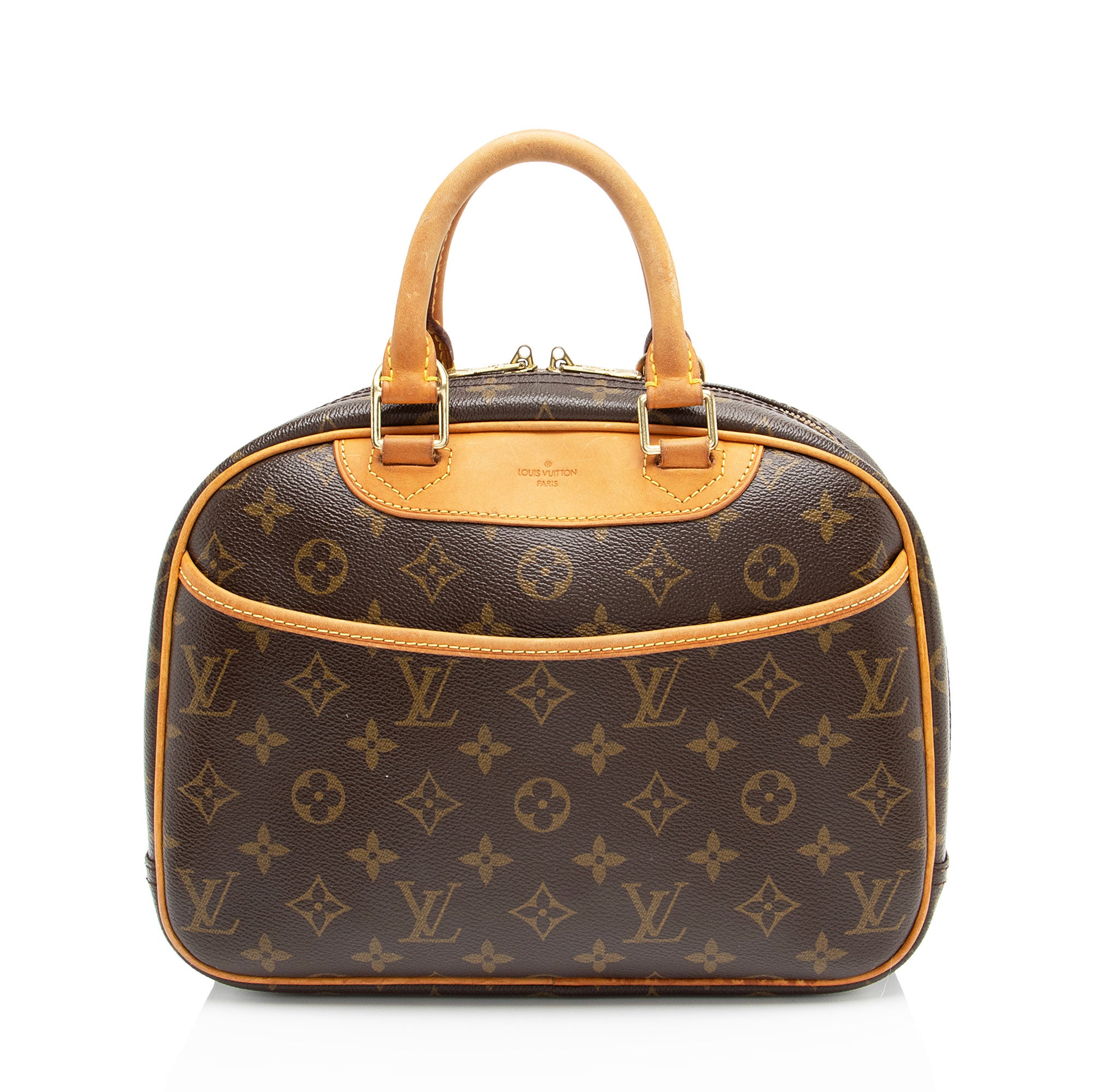 Louis Vuitton Vintage Monogram Canvas Trouville Satchel