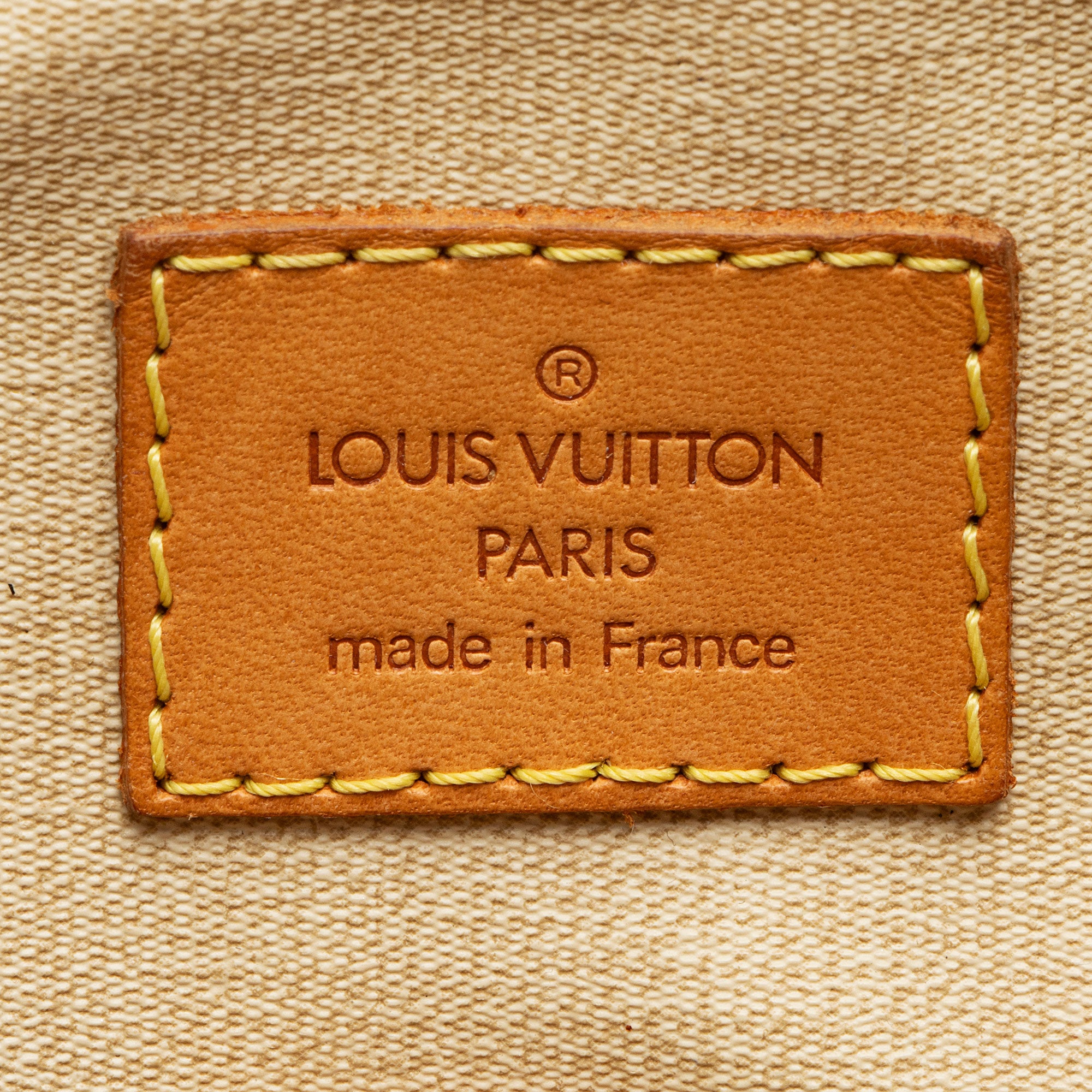 Louis Vuitton Vintage Monogram Canvas Trouville Satchel