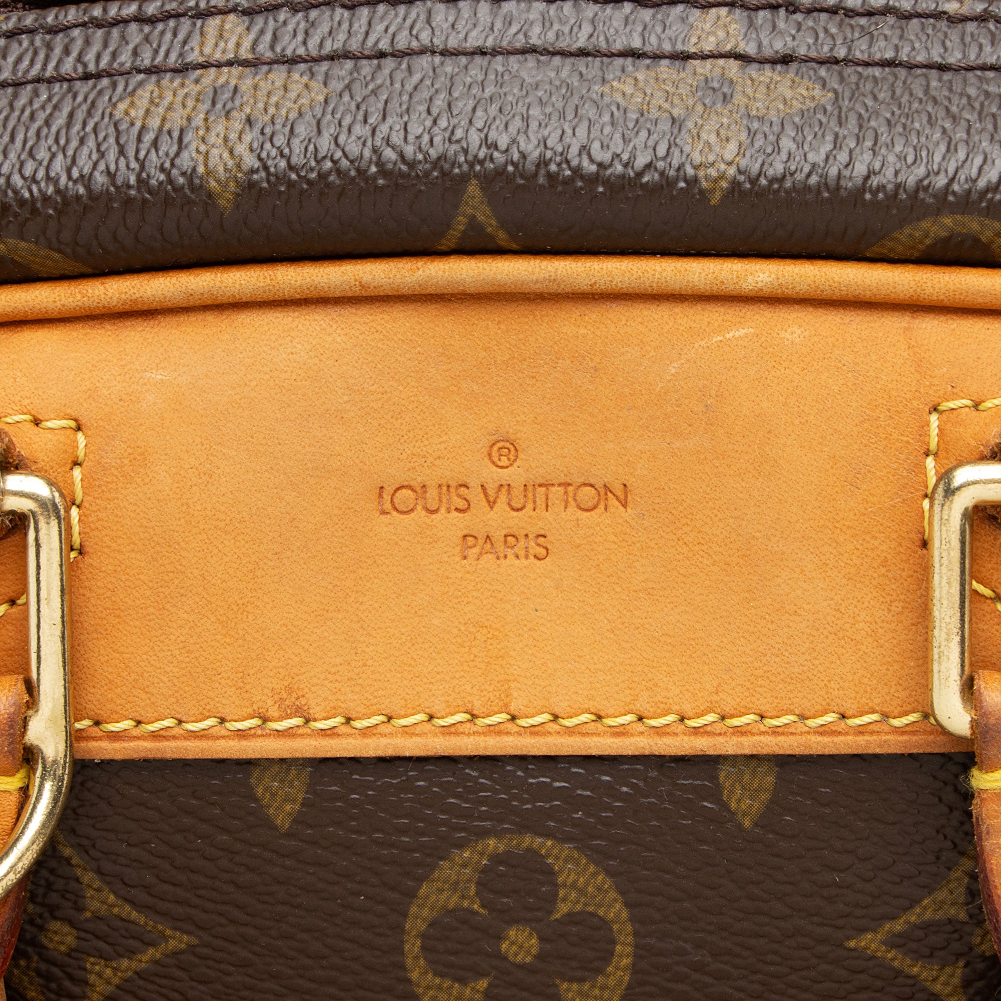 Louis Vuitton Vintage Monogram Canvas Trouville Satchel