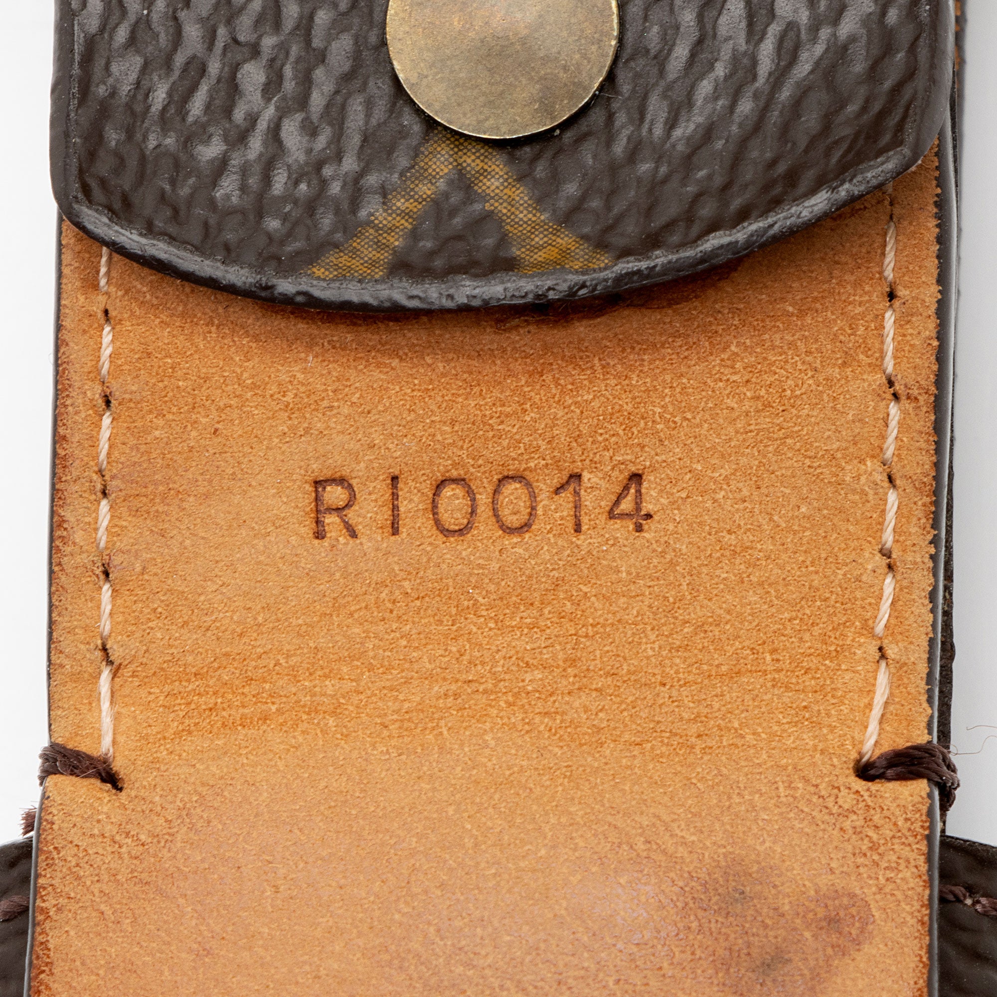 Louis Vuitton Vintage Monogram Canvas Woven Belt - Size 32 / 80