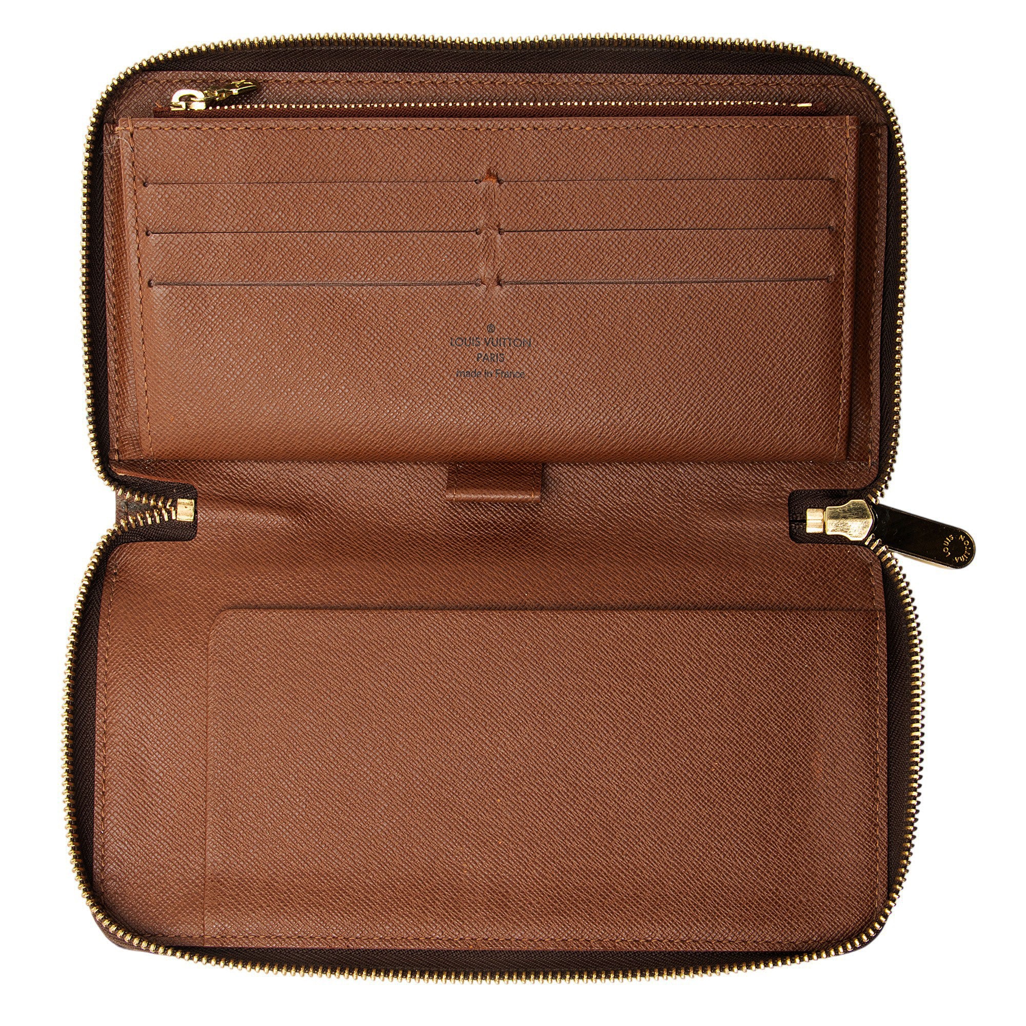 Louis Vuitton Vintage Monogram Canvas Zippy Organizer Wallet