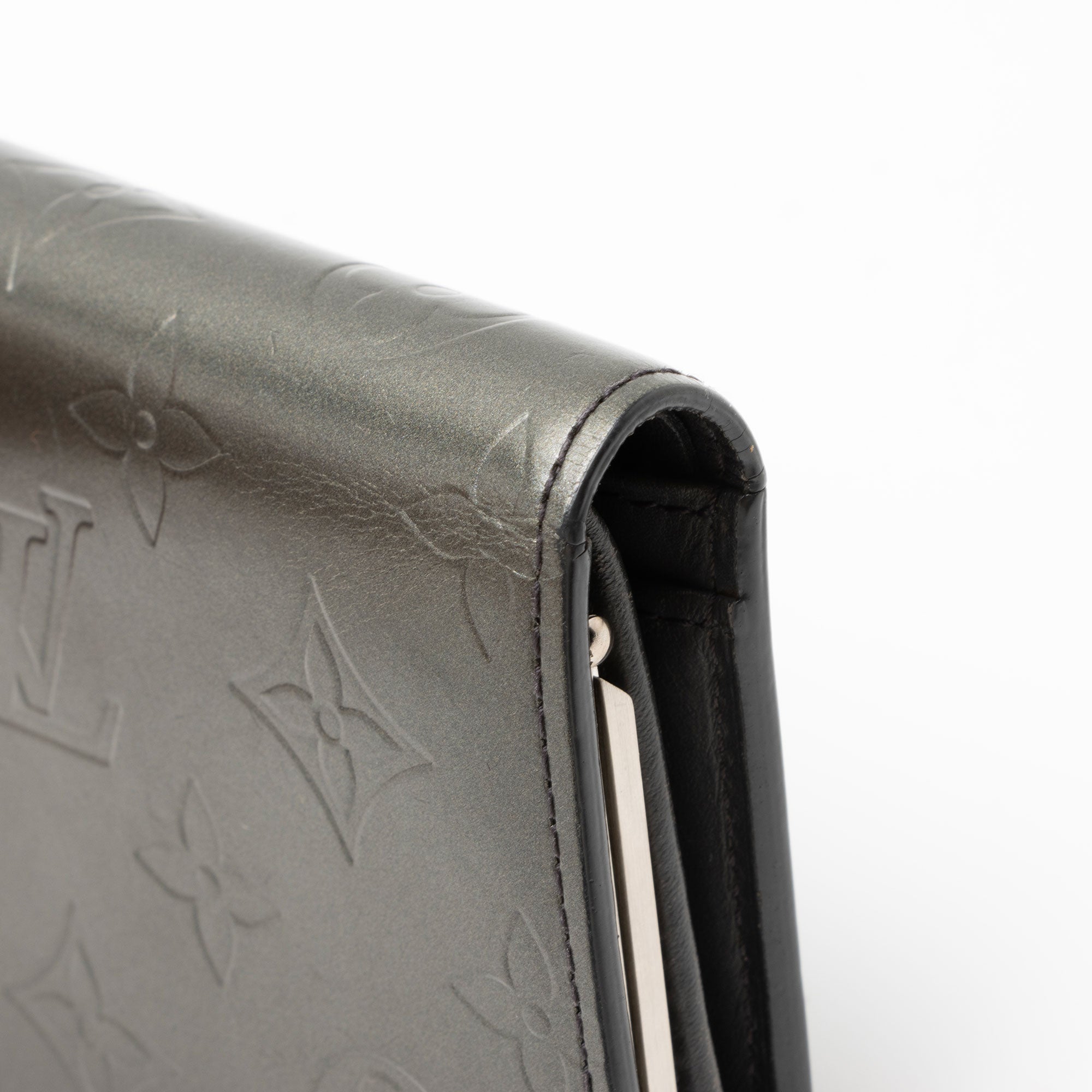 Louis Vuitton Vintage Monogram Mat French Wallet