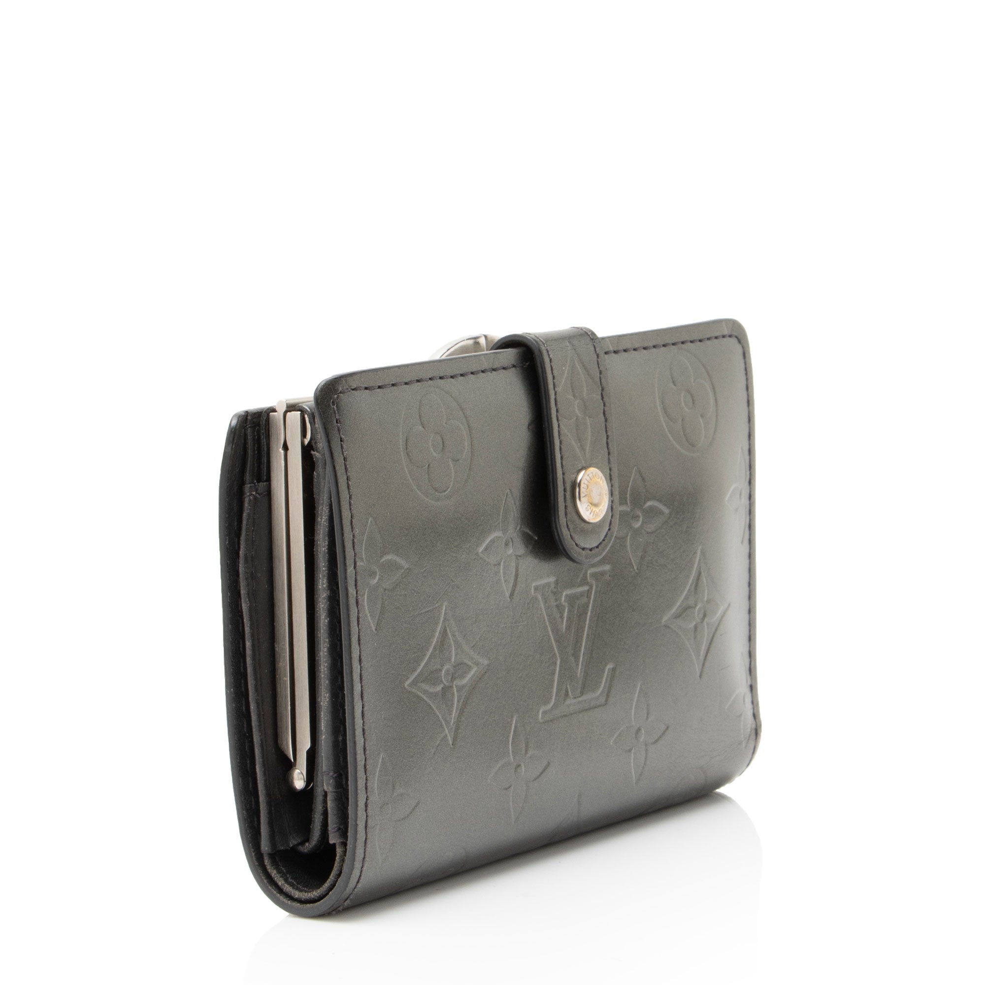 Louis Vuitton Vintage Monogram Mat French Wallet