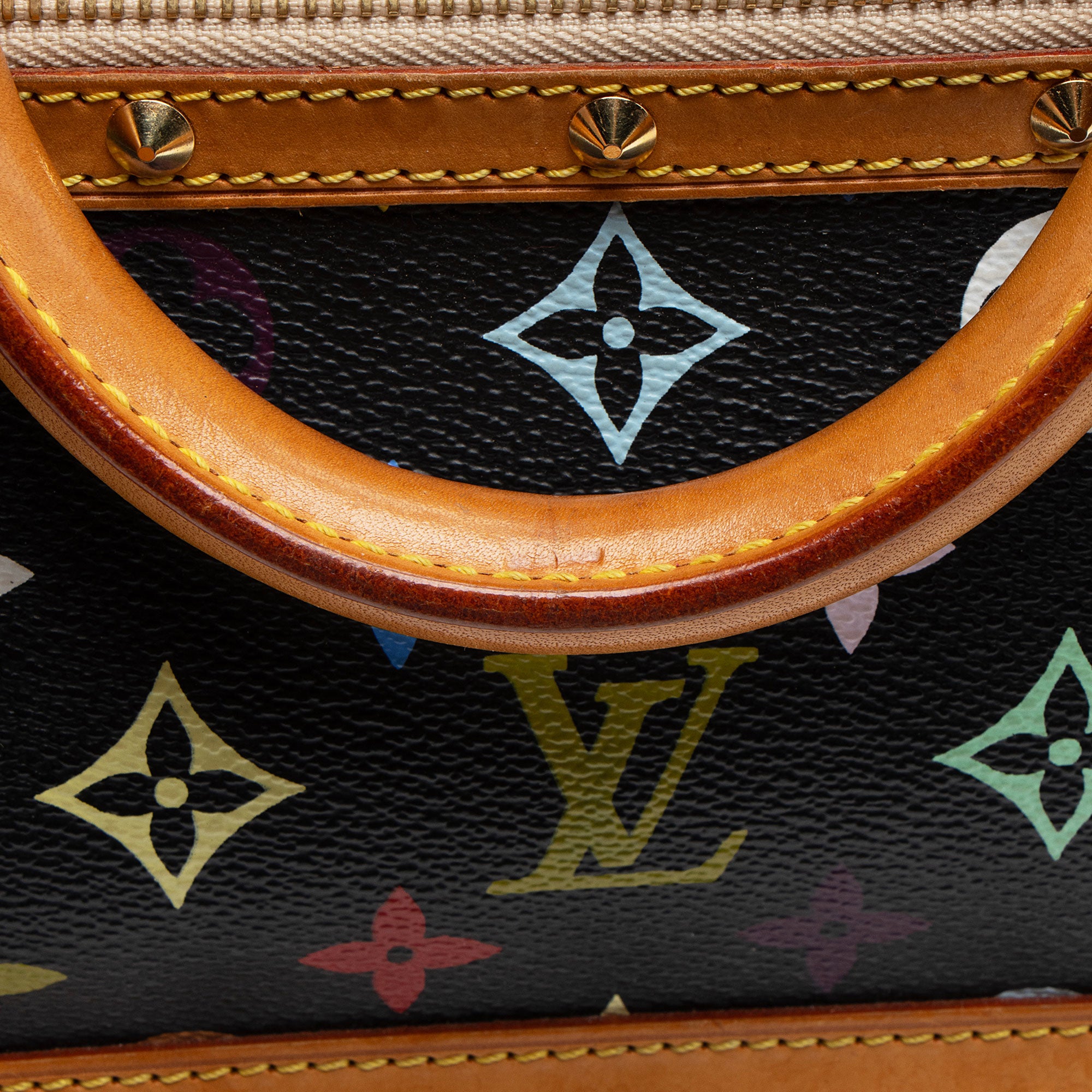 Louis Vuitton Vintage Monogram Multicolore Alma Satchel (SHF-t0lRp1)