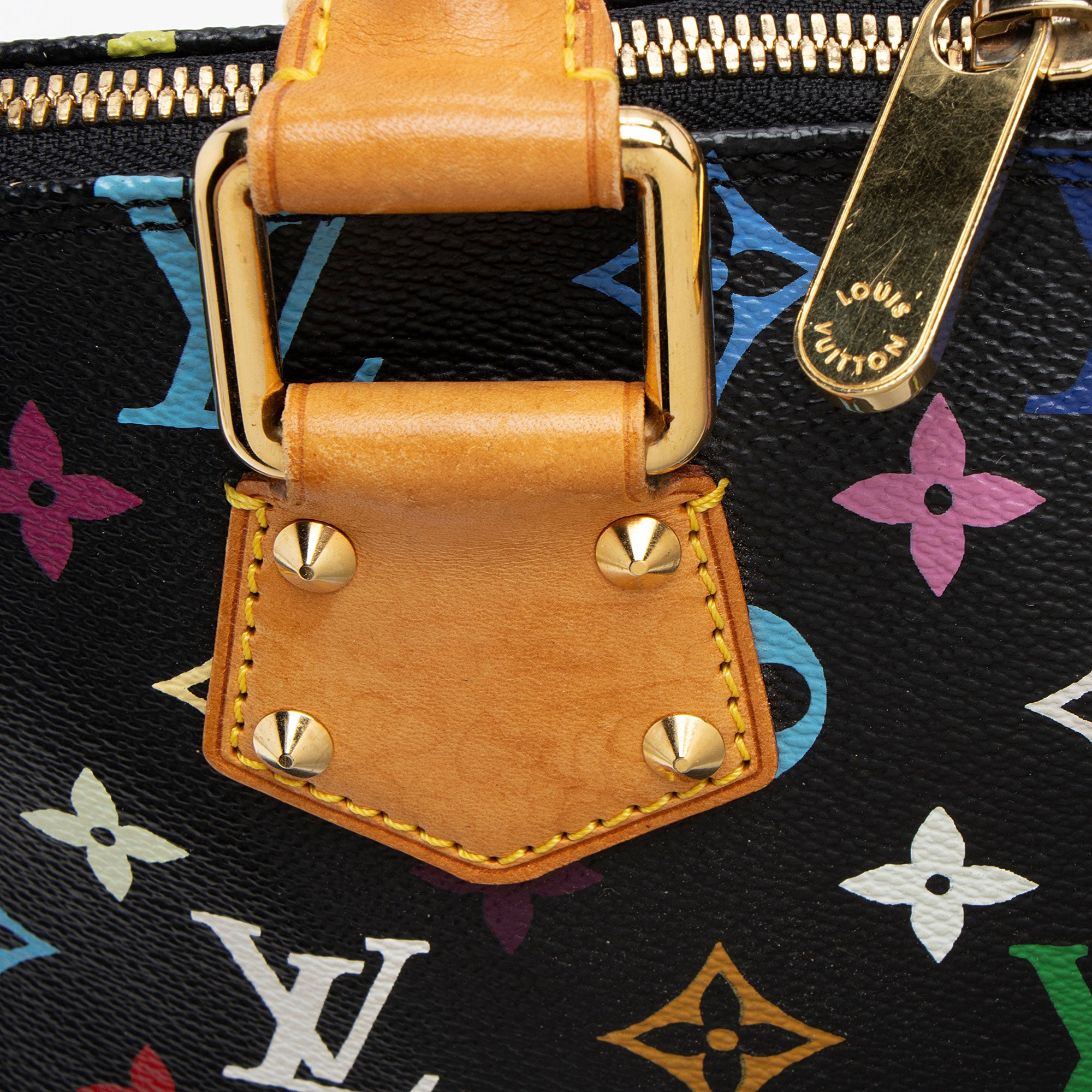Louis Vuitton Vintage Monogram Multicolore Alma Satchel (SHF-t0lRp1)
