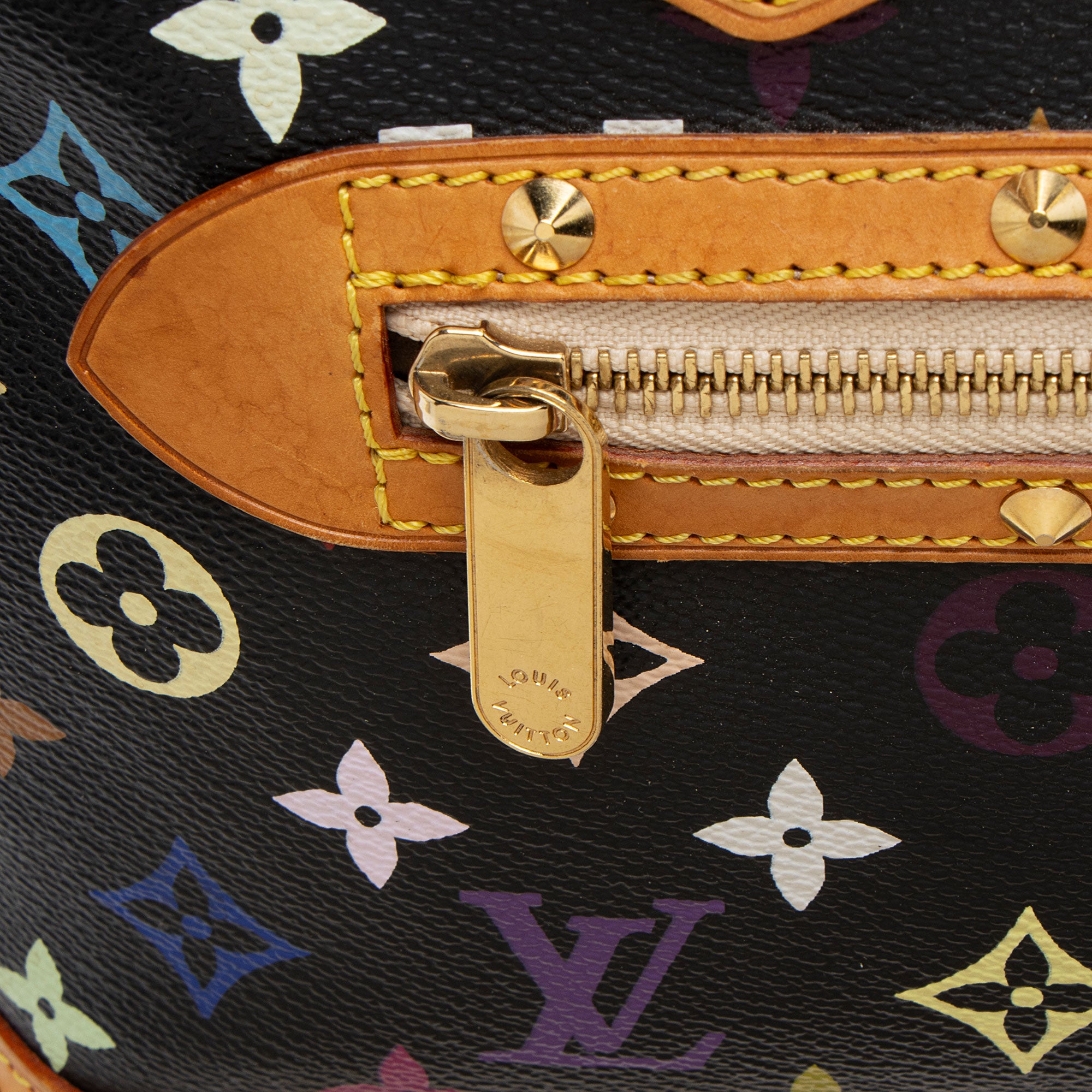 Louis Vuitton Vintage Monogram Multicolore Alma Satchel (SHF-t0lRp1)