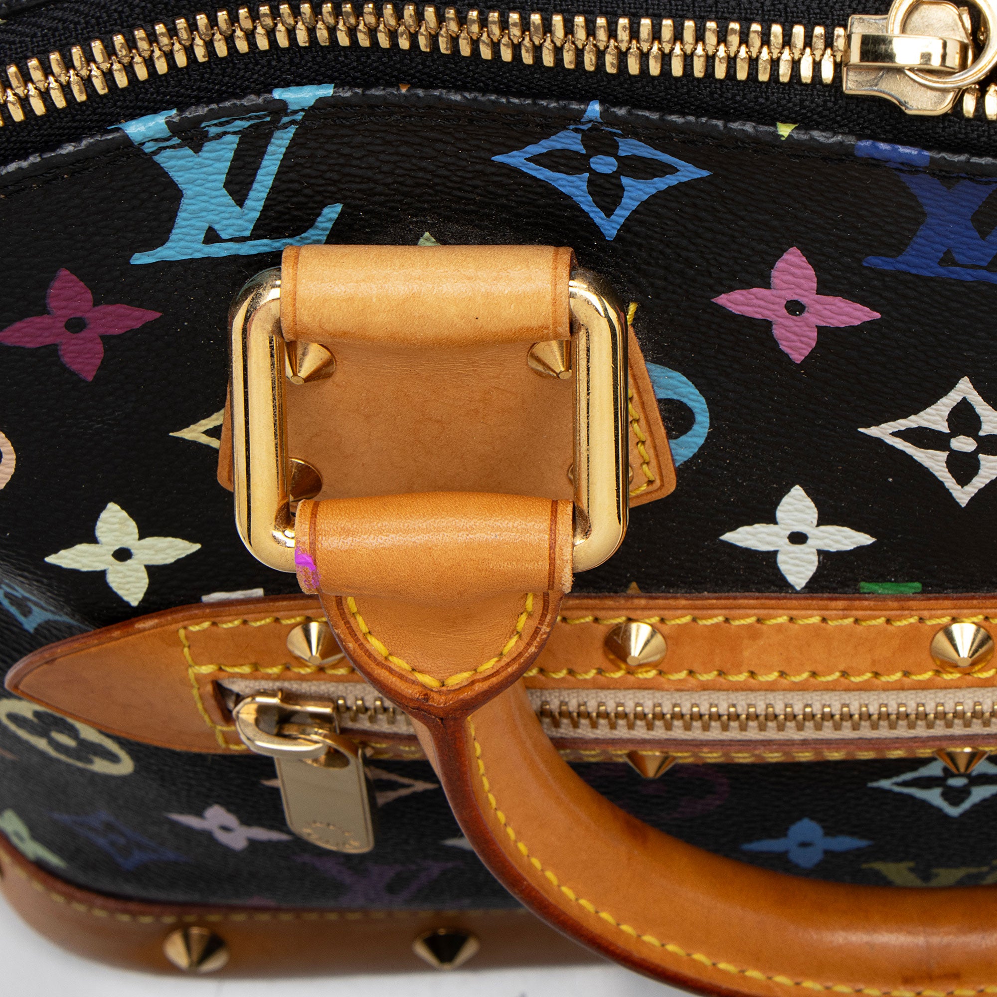 Louis Vuitton Vintage Monogram Multicolore Alma Satchel (SHF-t0lRp1)