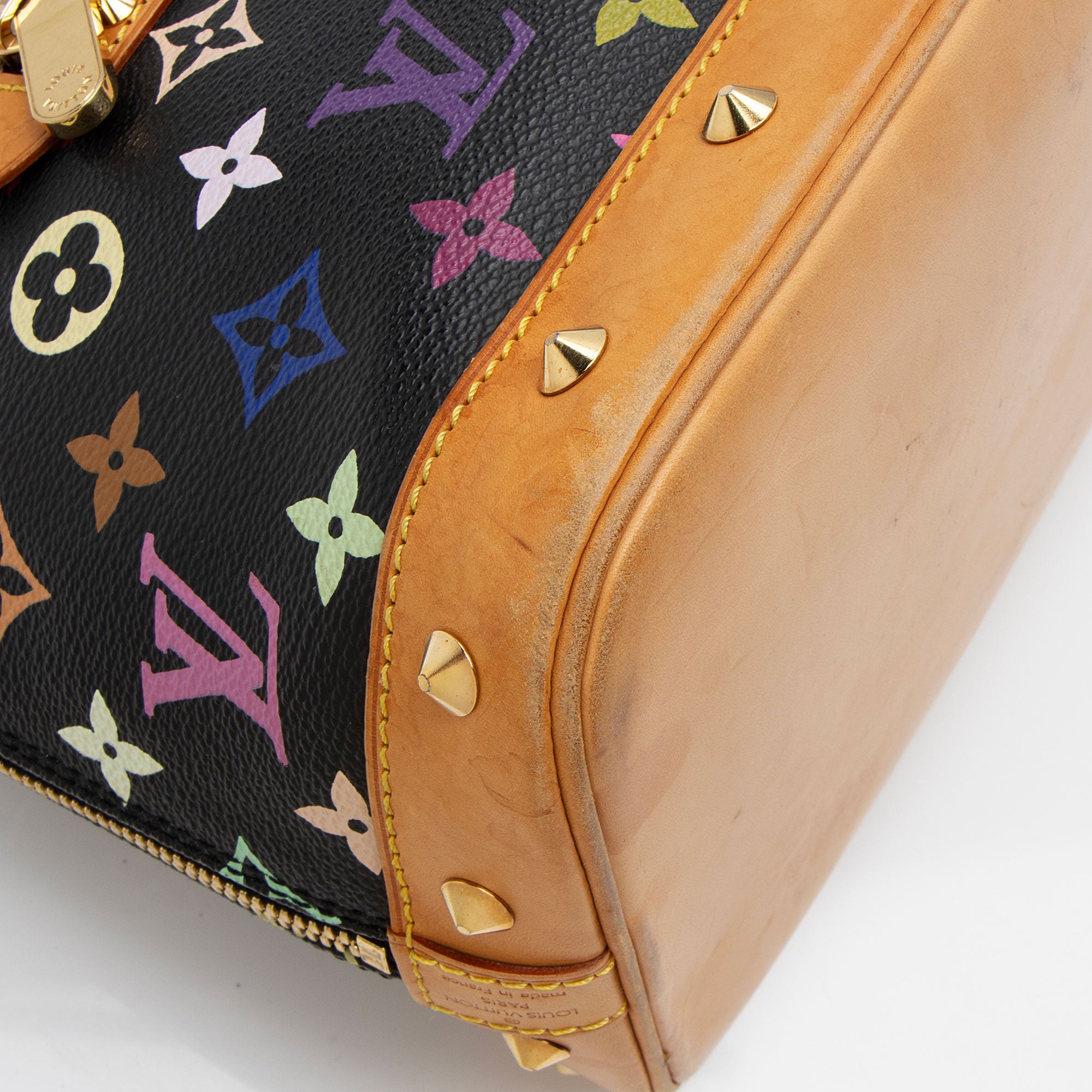 Louis Vuitton Vintage Monogram Multicolore Alma Satchel (SHF-t0lRp1)