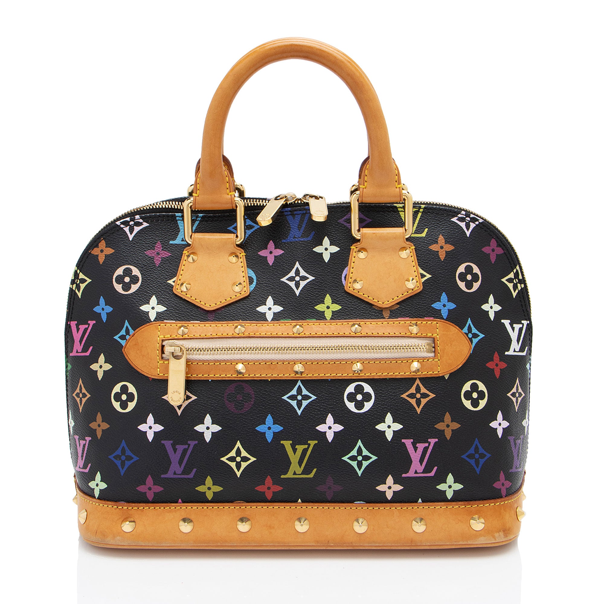 Louis Vuitton Vintage Monogram Multicolore Alma Satchel (SHF-t0lRp1)