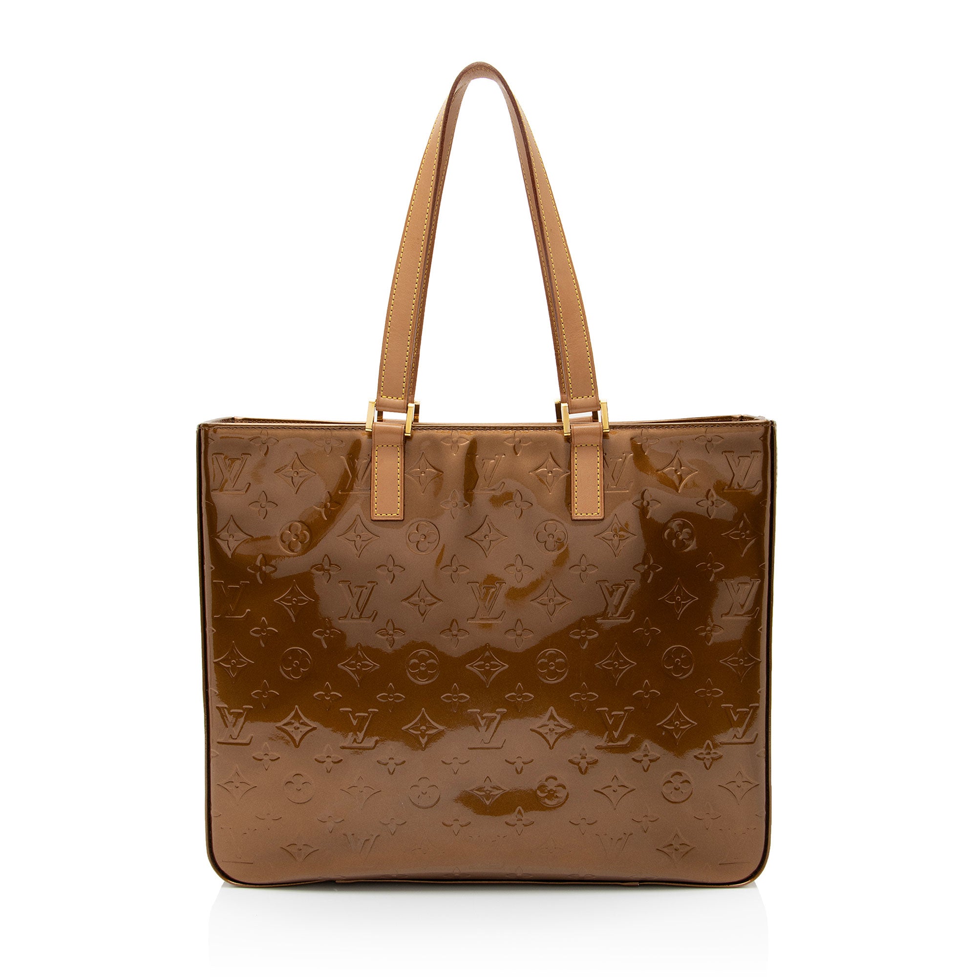 Louis Vuitton Vintage Monogram Vernis Columbus Tote (SHF-unhLsU)