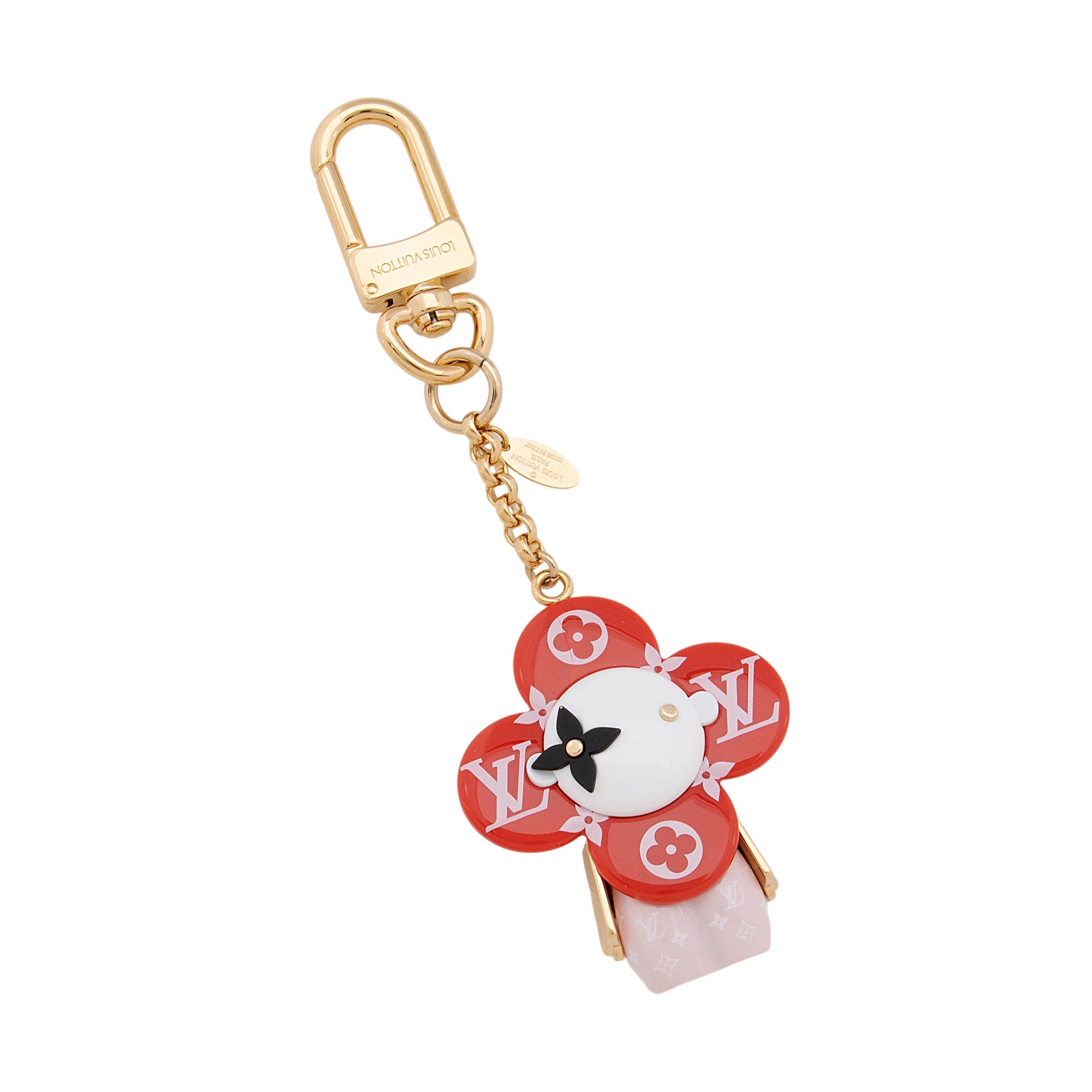 Louis Vuitton Vivienne Escale Bag Charm (SHF-Kyzt5w)