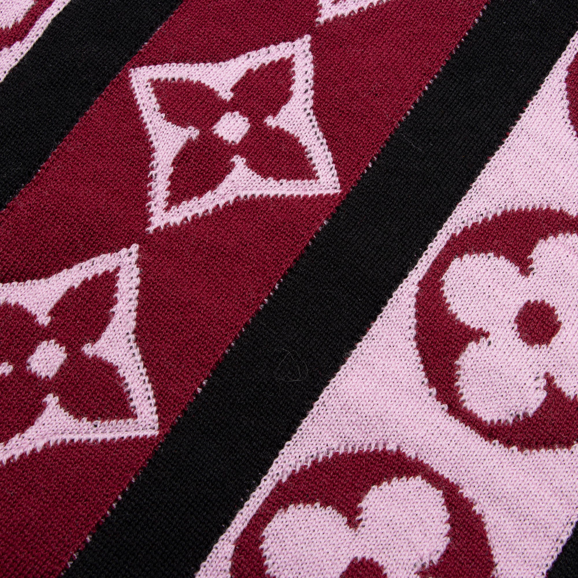 Louis Vuitton Wool Idylle Blossom Scarf (SHF-O1m4j4)