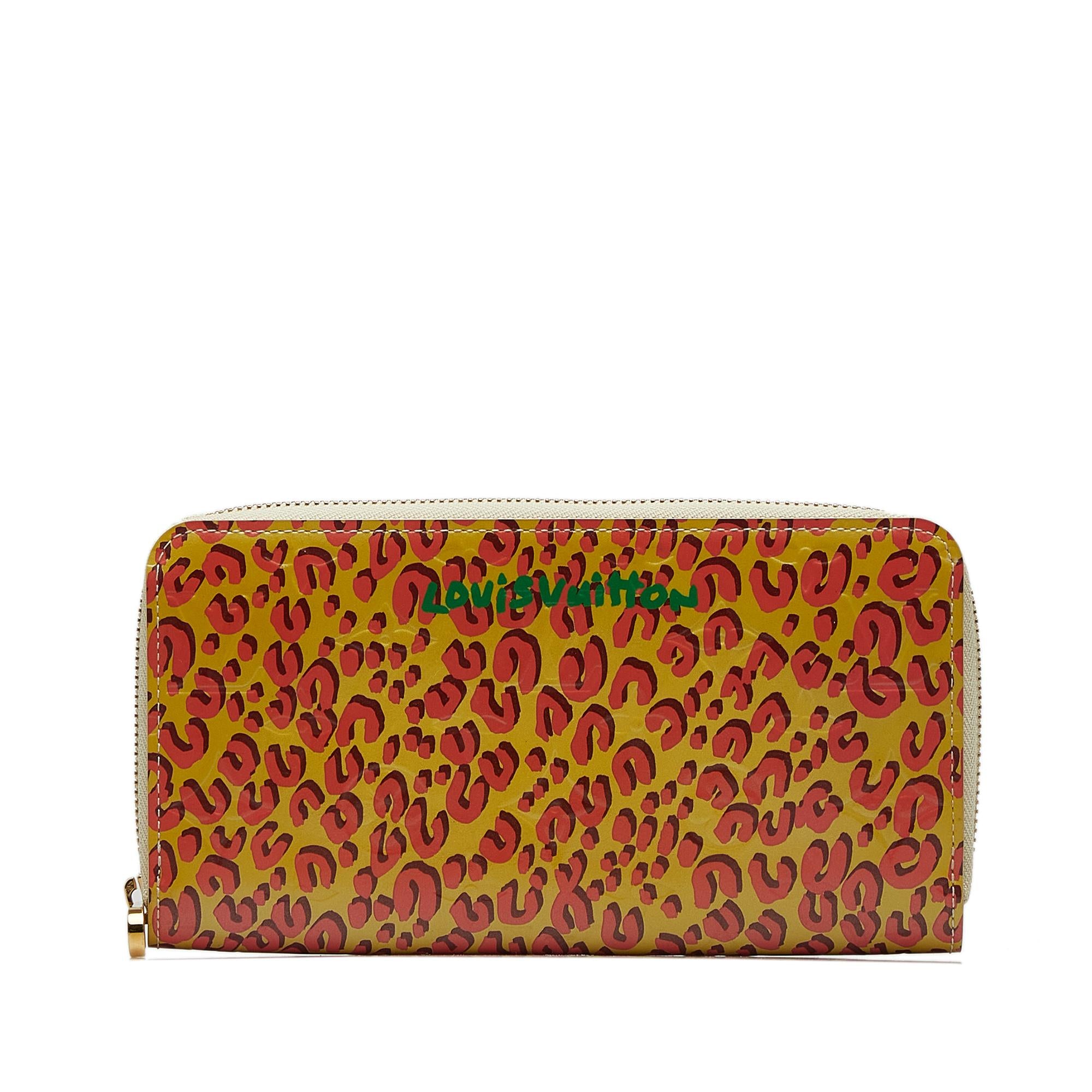 Louis Vuitton X Stephen Sprouse Vernis Leopard Zippy (SHG-R6AJ4V)