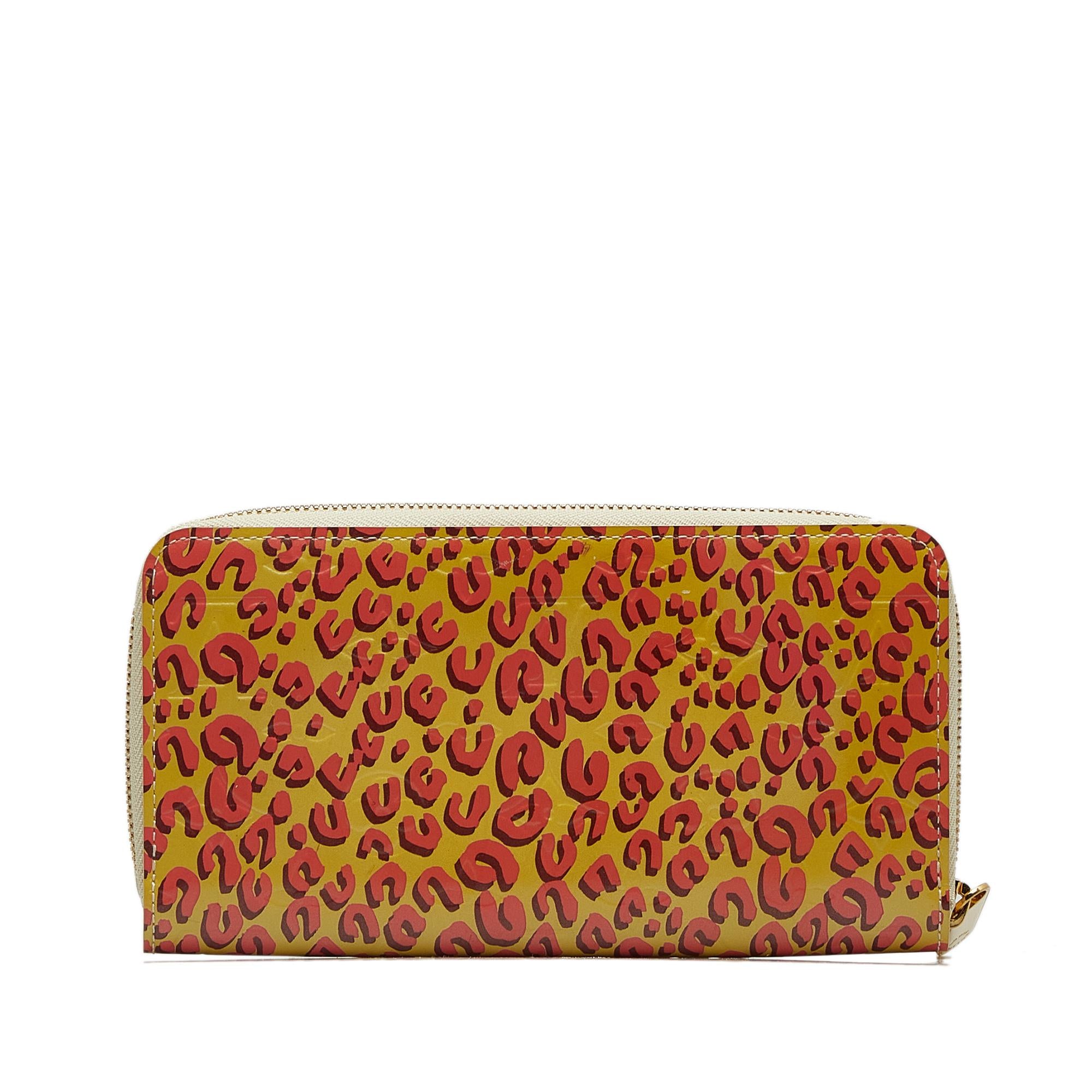 Louis Vuitton X Stephen Sprouse Vernis Leopard Zippy
