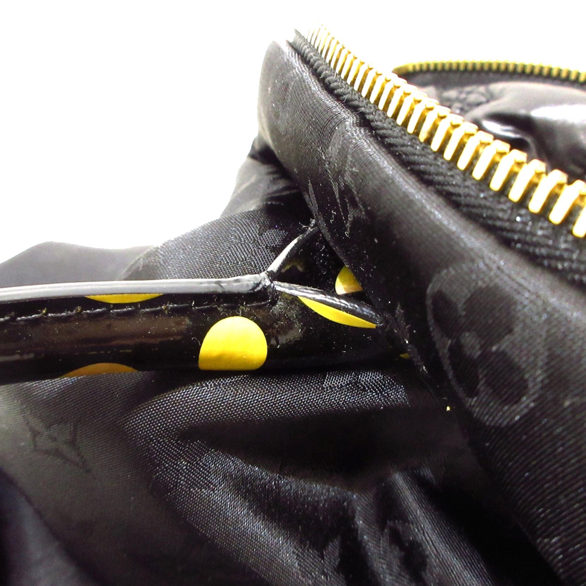 Louis Vuitton Yayoi Kusama Monogram Nylon Infinity Dots Lockit Vertical MM (SHG-AdLoYn)