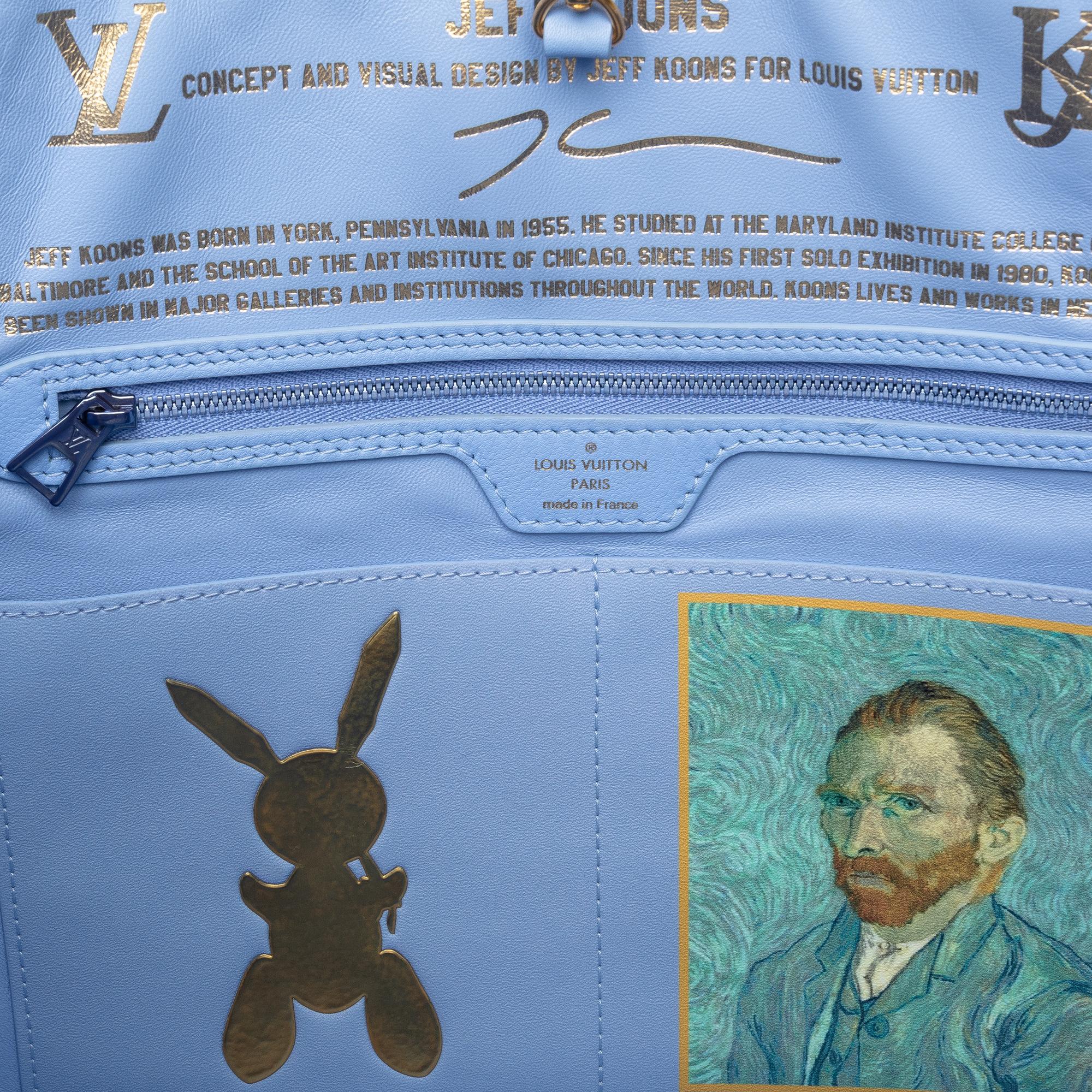 Louis Vuitton x Jeff Koons Masters Collection Van Gogh Neverfull MM (SHG-gvqjoV)
