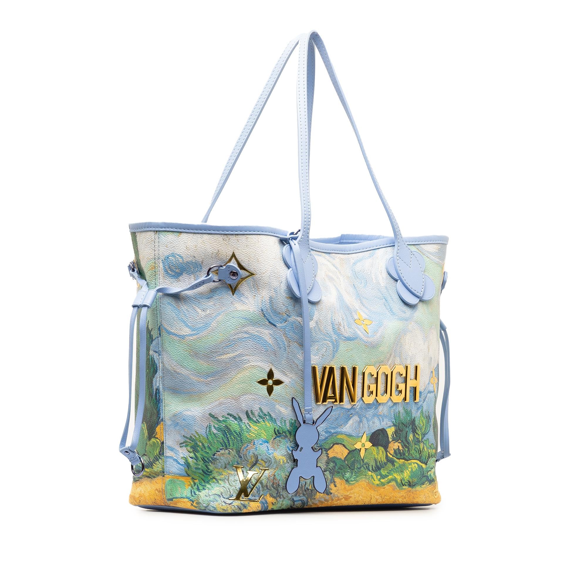 Louis Vuitton x Jeff Koons Masters Collection Van Gogh Neverfull MM (SHG-gvqjoV)