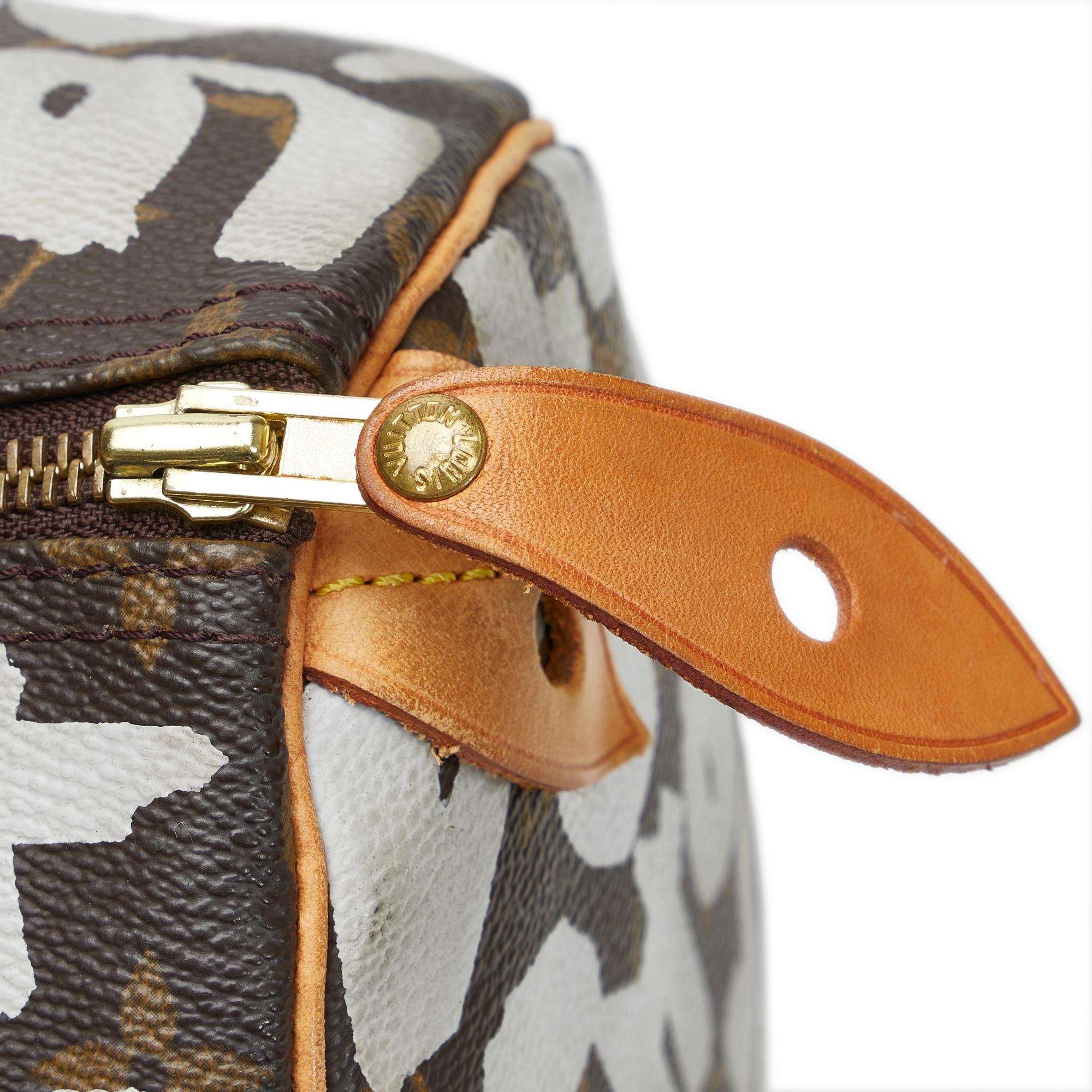 Louis Vuitton x Stephen Sprouse Monogram Graffiti Speedy 30 (SHG-8DoupV)