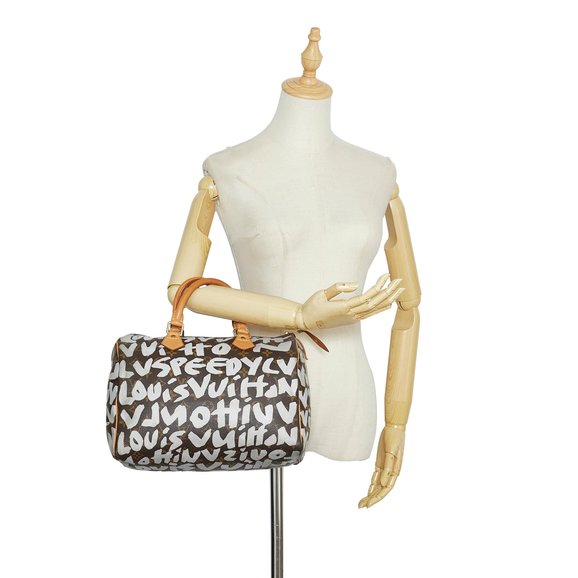 Louis Vuitton x Stephen Sprouse Monogram Graffiti Speedy 30 (SHG-8DoupV)