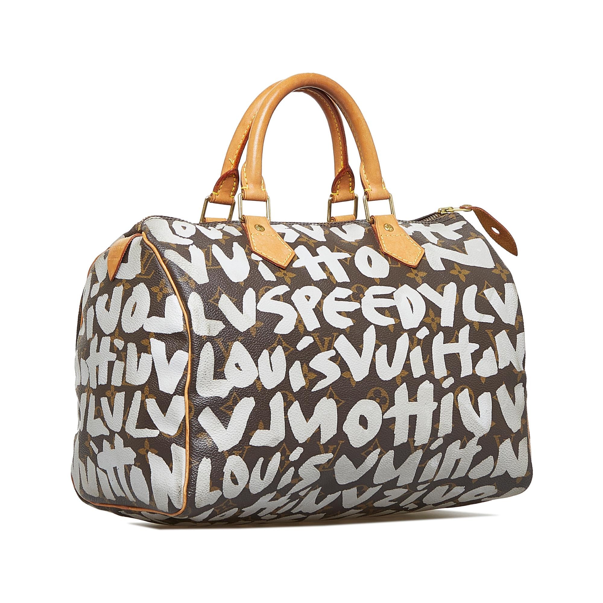Louis Vuitton x Stephen Sprouse Monogram Graffiti Speedy 30 (SHG-8DoupV)