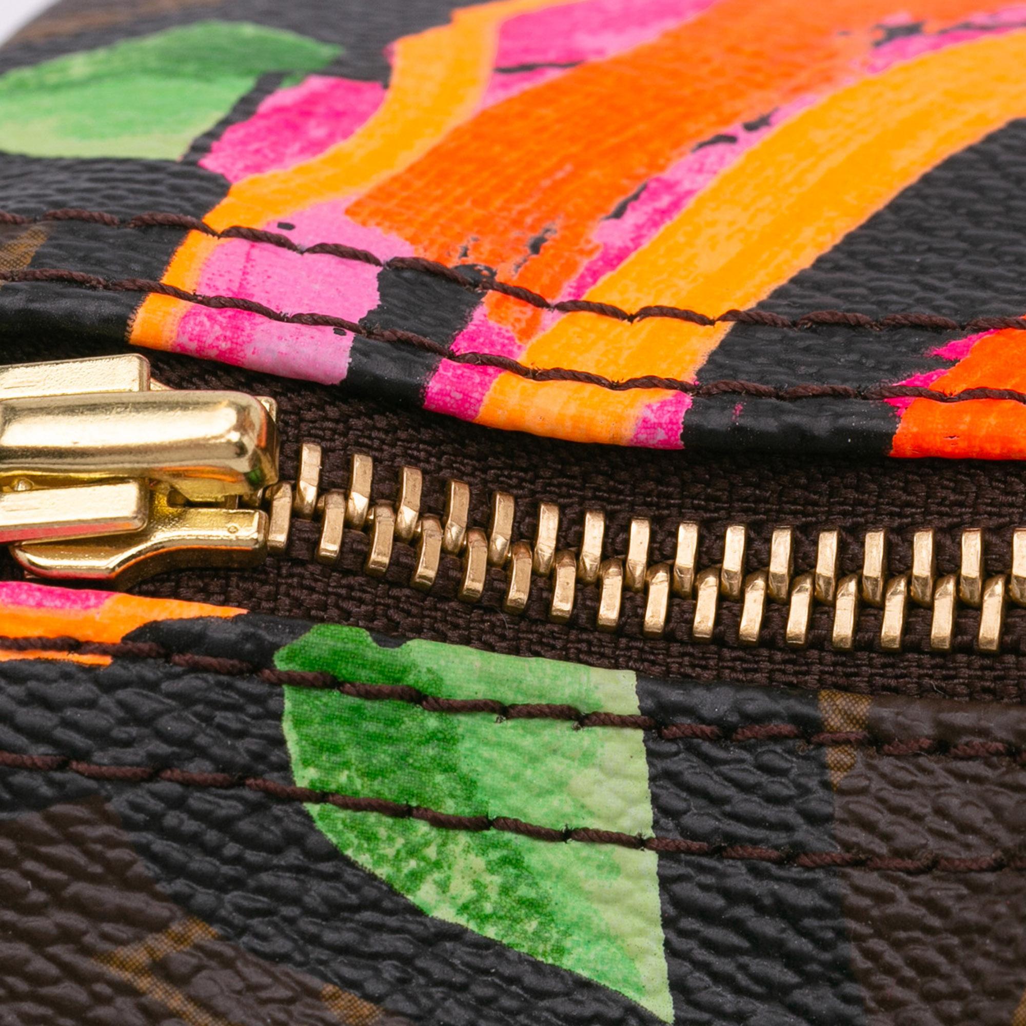 Louis Vuitton x Stephen Sprouse Monogram Roses Speedy 30 (SHG-zpYk5B)