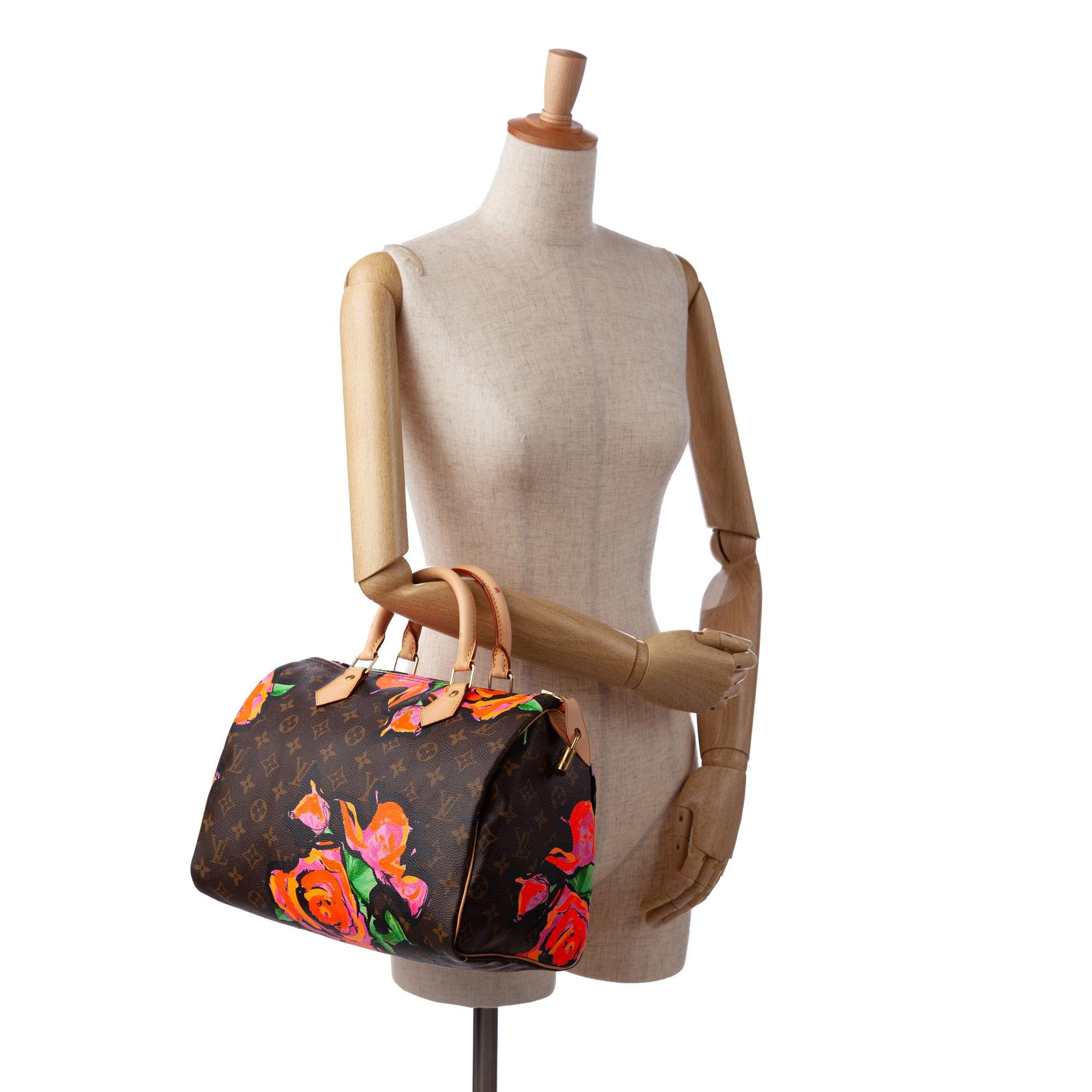 Louis Vuitton x Stephen Sprouse Monogram Roses Speedy 30 (SHG-zpYk5B)