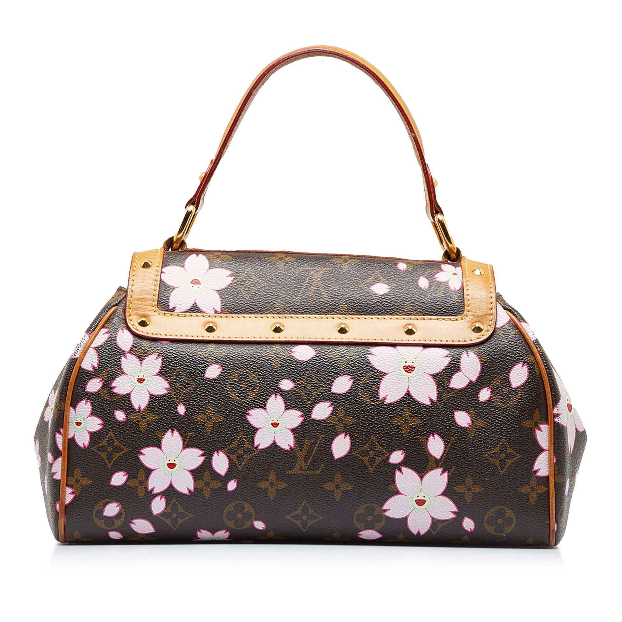 Louis Vuitton x Takashi Murakami Monogram Cherry Blossom Sac Retro (SHG-dTVIxu)