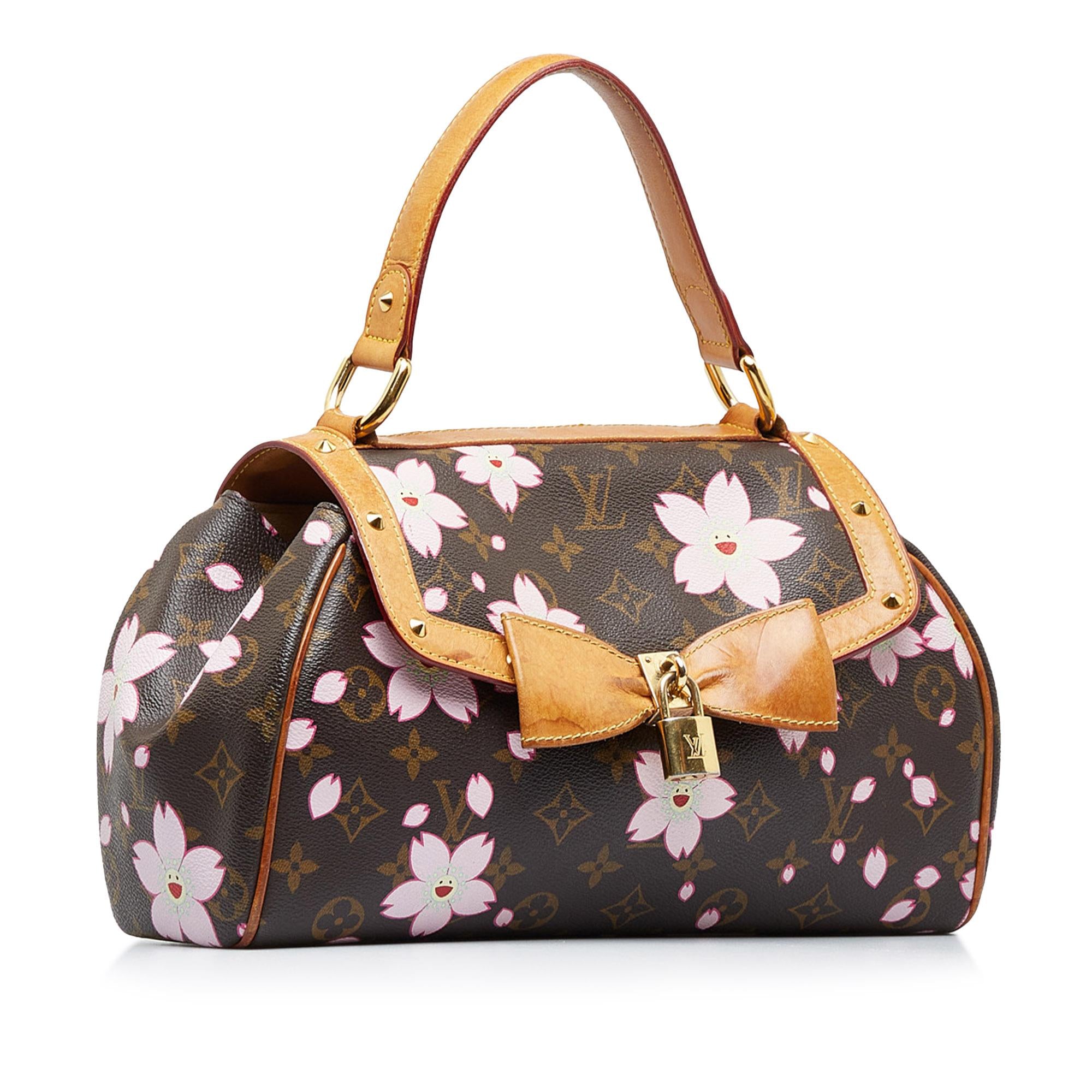 Louis Vuitton x Takashi Murakami Monogram Cherry Blossom Sac Retro (SHG-dTVIxu)