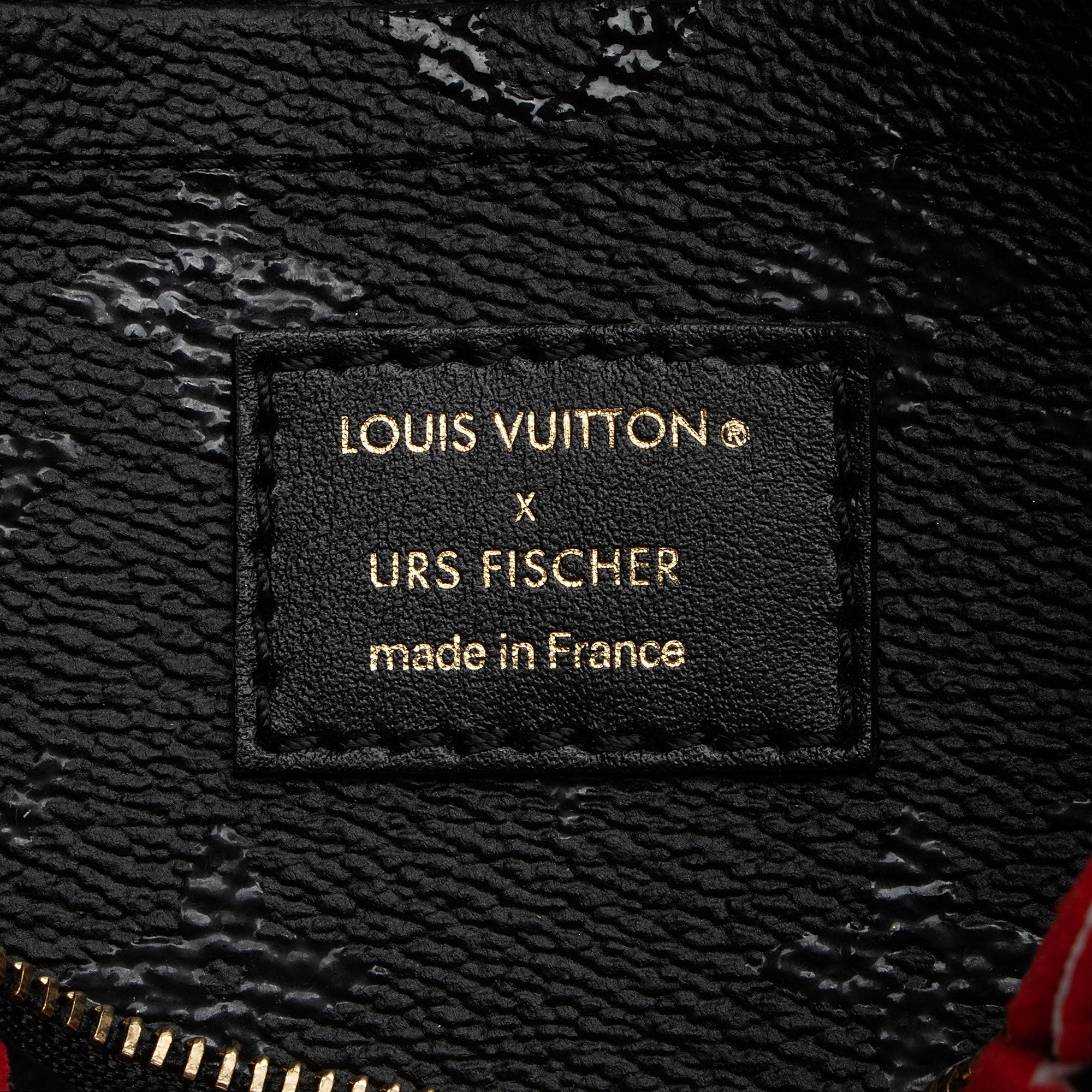 Louis Vuitton x Urs Fischer Tufted Monogram Canvas Pochette Accessoires (SHF-yZaBHA)