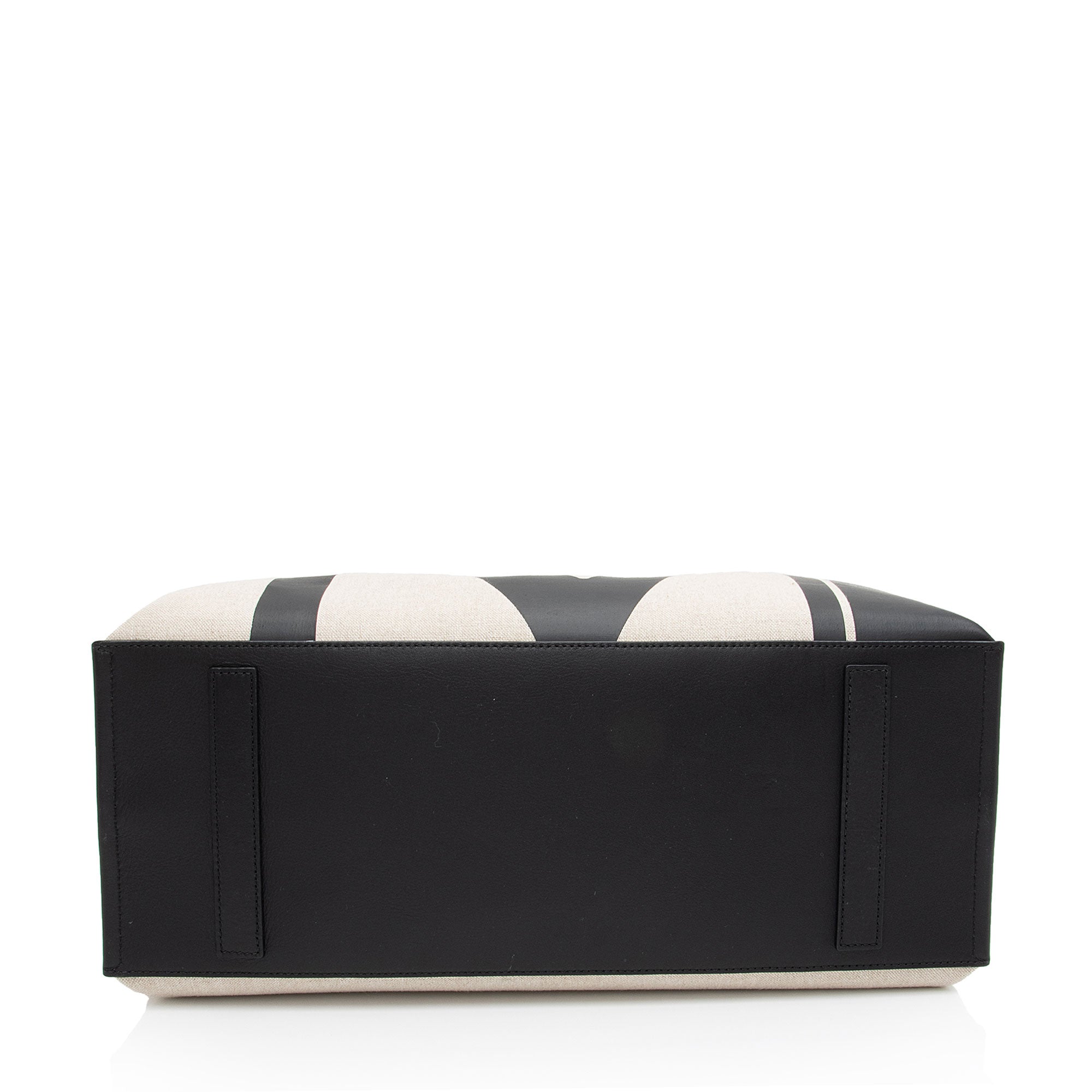 MCM Canvas Glitch Logo Aren Medium Shopper Tote (SHF-et7Nb7)