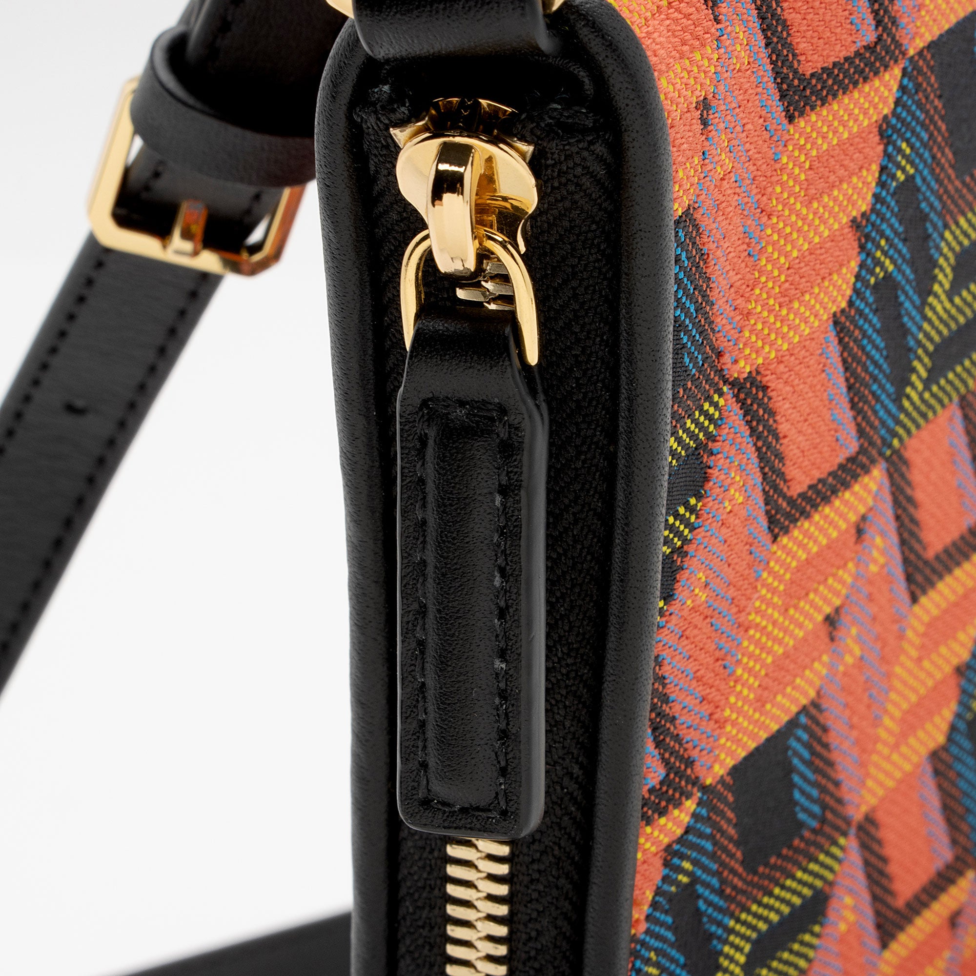 MCM Cubic Monogram Jacquard Mini Shoulder Bag