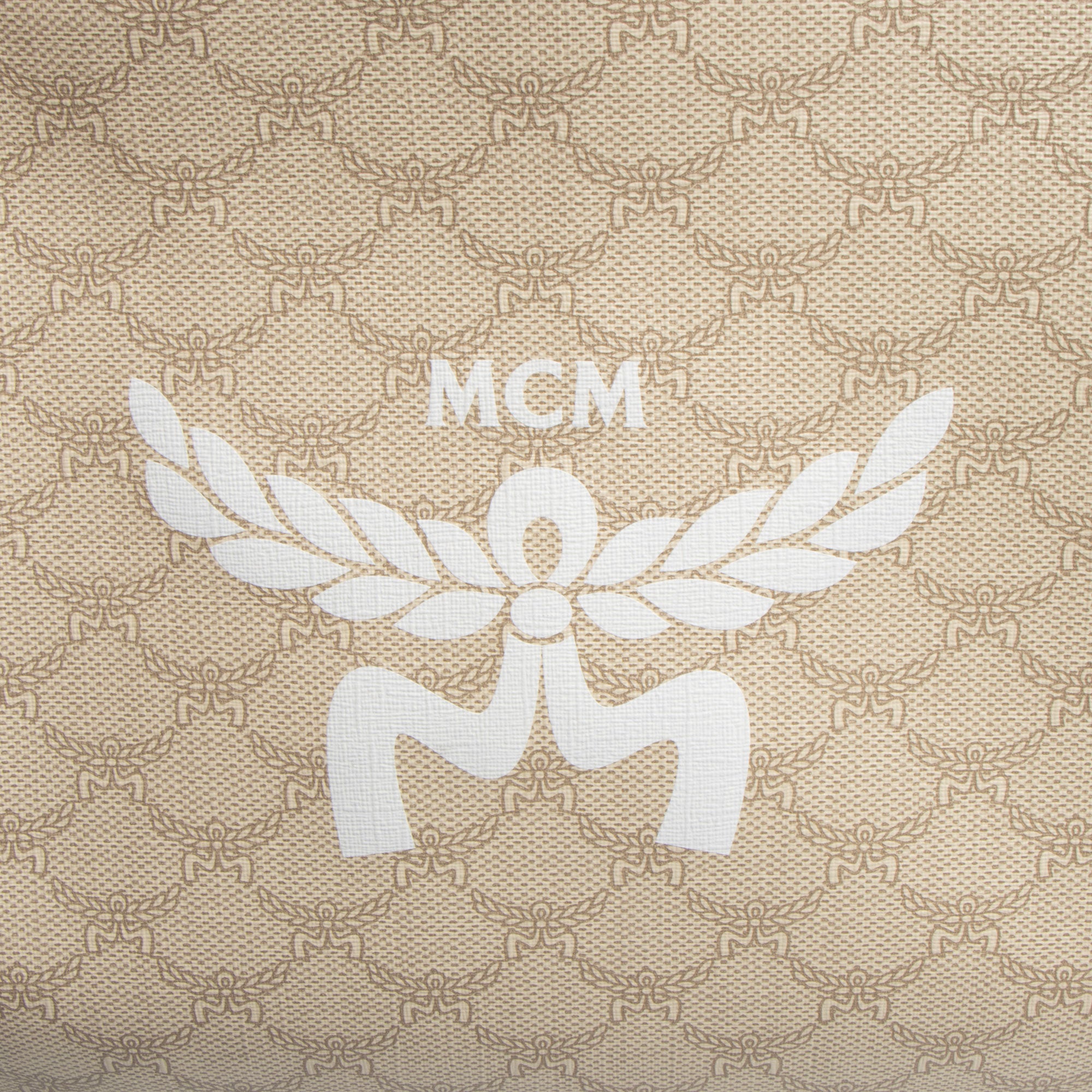 MCM Lauretos Canvas Himmel Shopper Tote (SHF-uC3AKa)