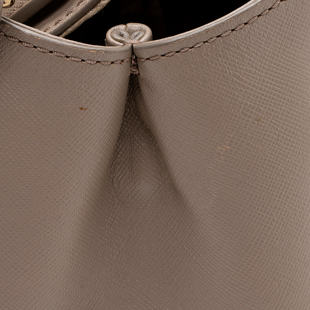 MCM Leather Compartment Tote (SHF-18692)
