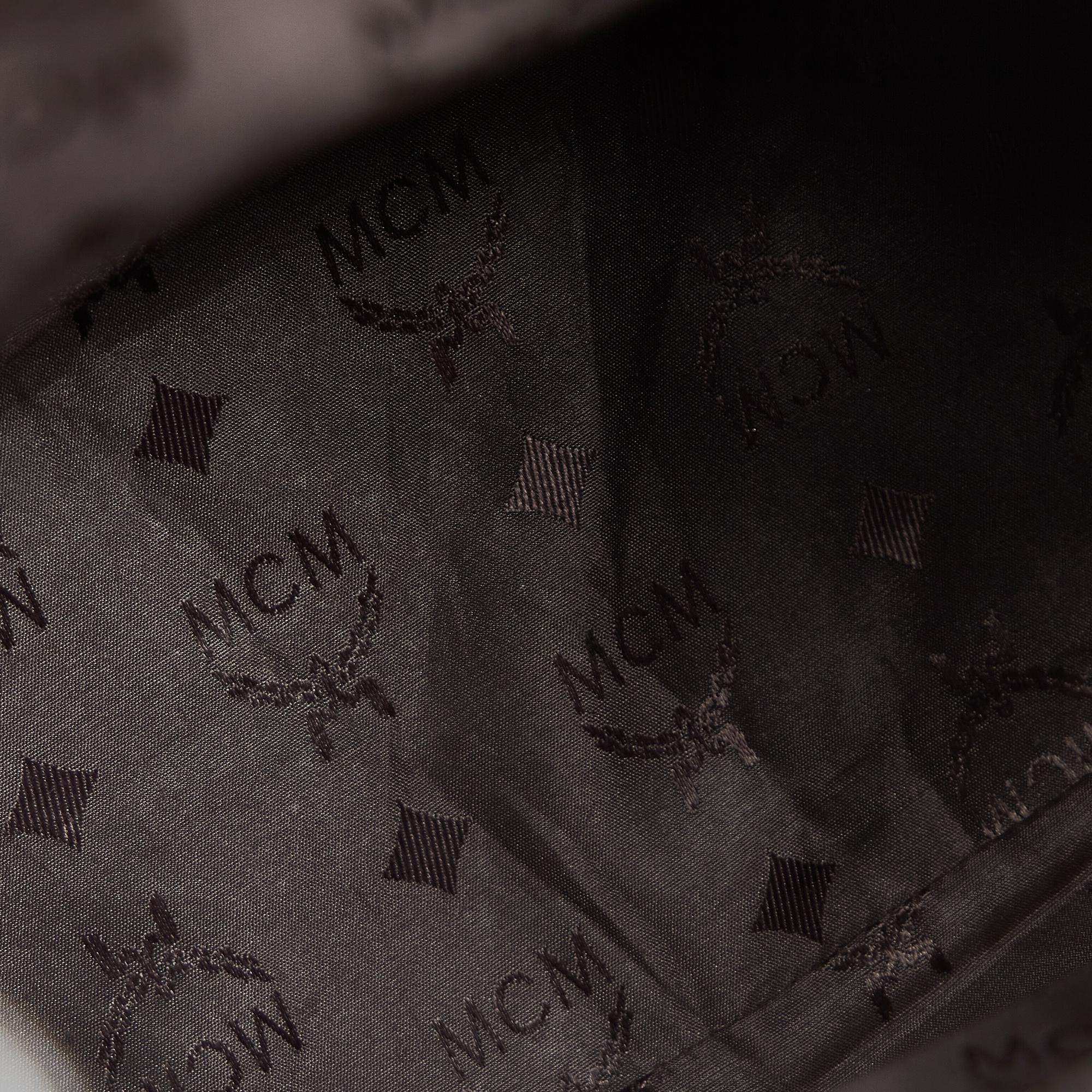 MCM Leather Drawstring Backpack (SHG-34058)