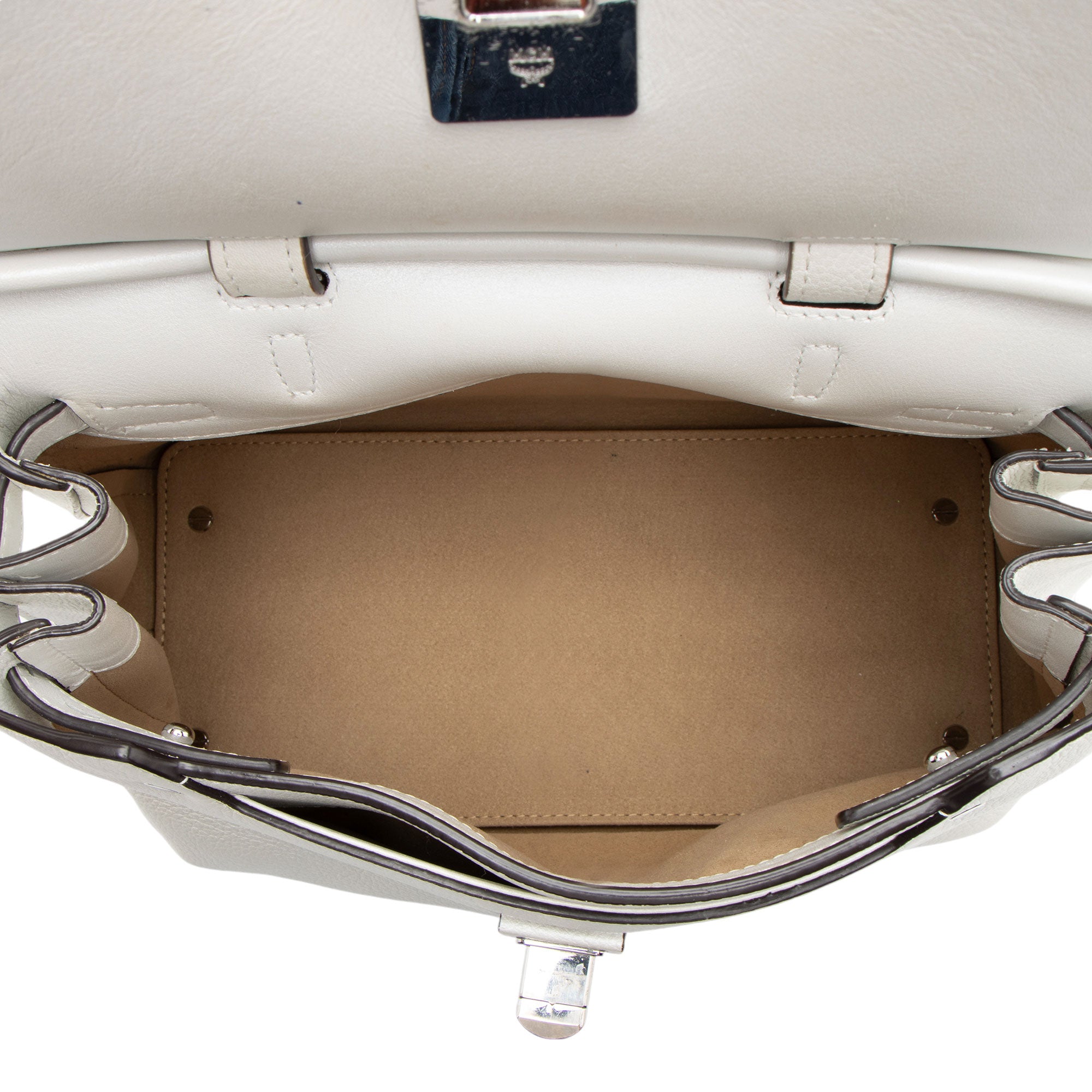 MCM Leather Milla Medium Backpack