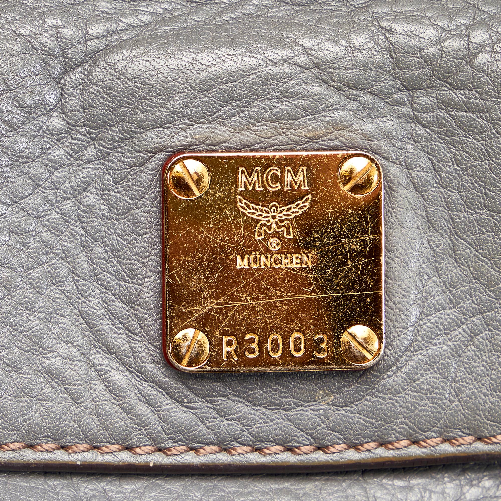 MCM Leather Shoulder Bag (SHG-27486)
