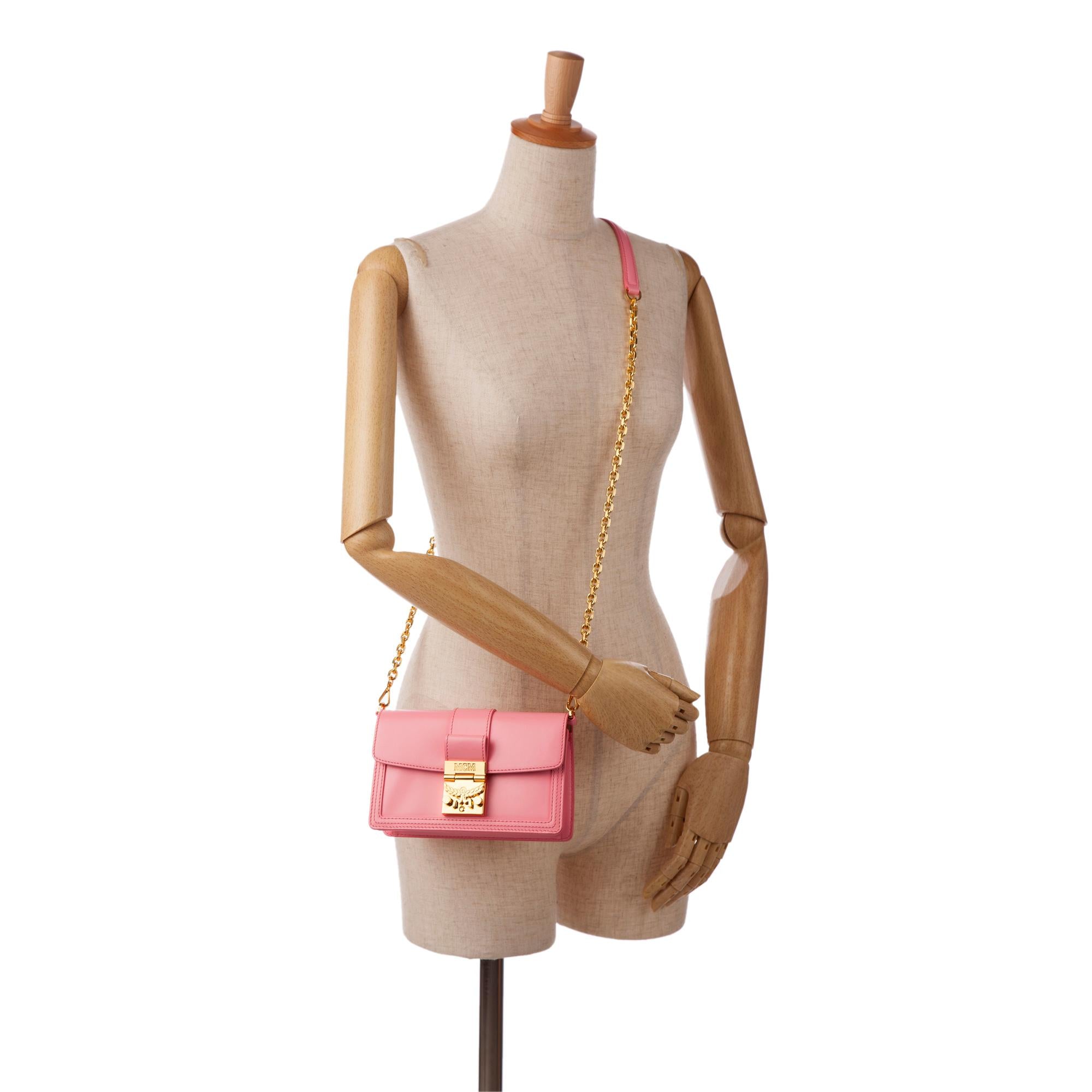 MCM Tracy Laurel Chain Crossbody Bag (SHG-n0JANH)