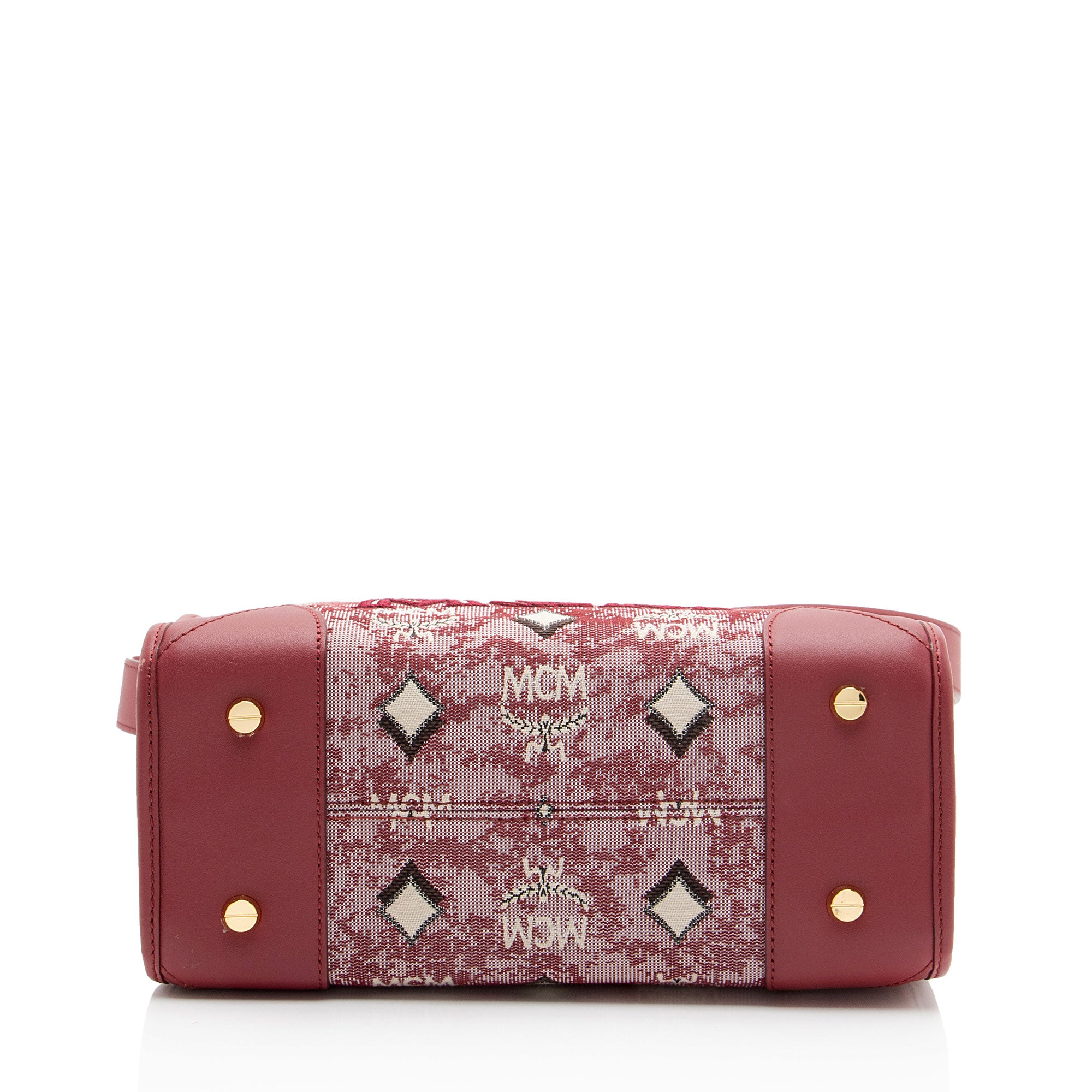MCM Vintage Monogram Jacquard Small Tote