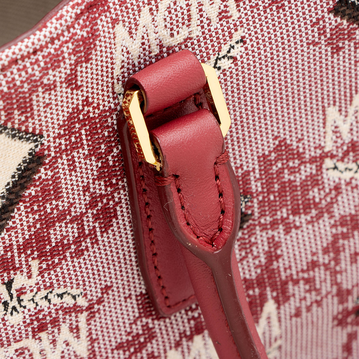 MCM Vintage Monogram Jacquard Small Tote
