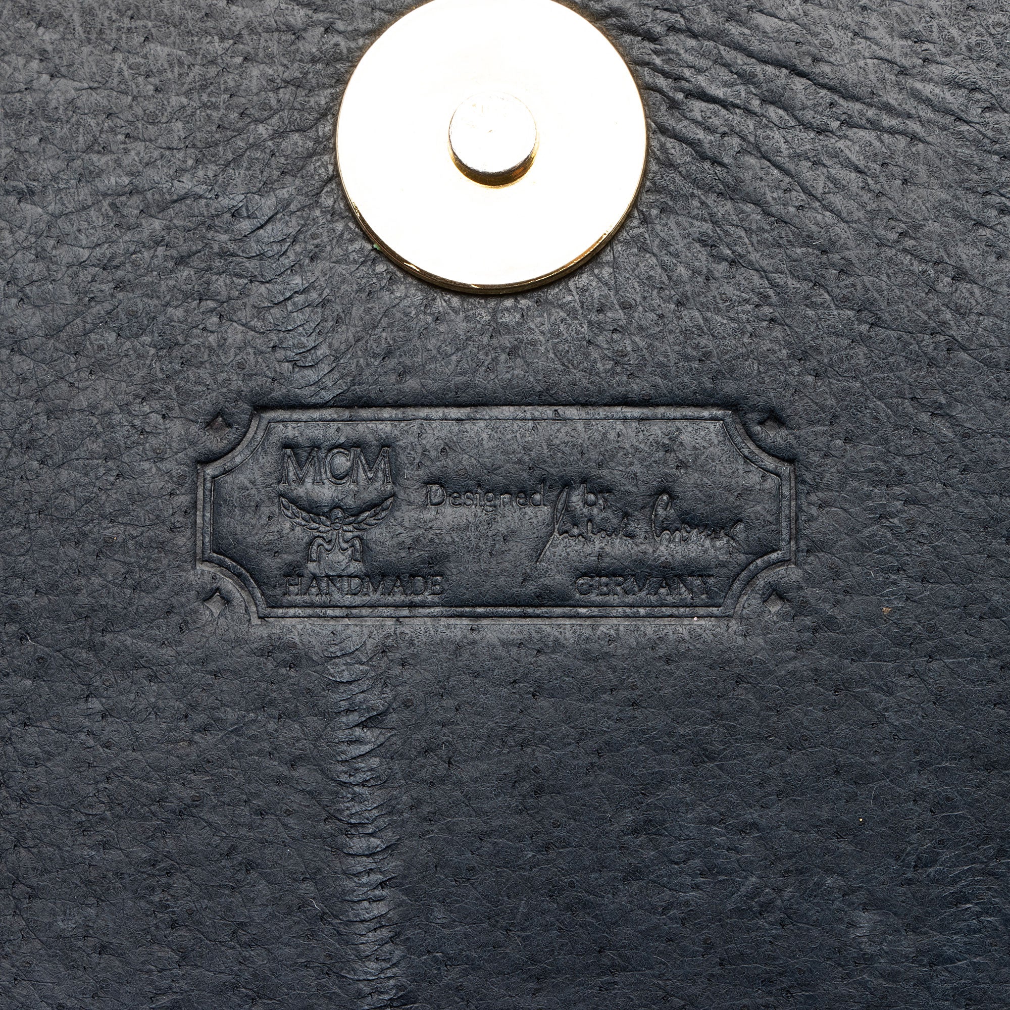 MCM Vintage Visetos Chain Flap Crossbody Bag (SHF-7gac95)