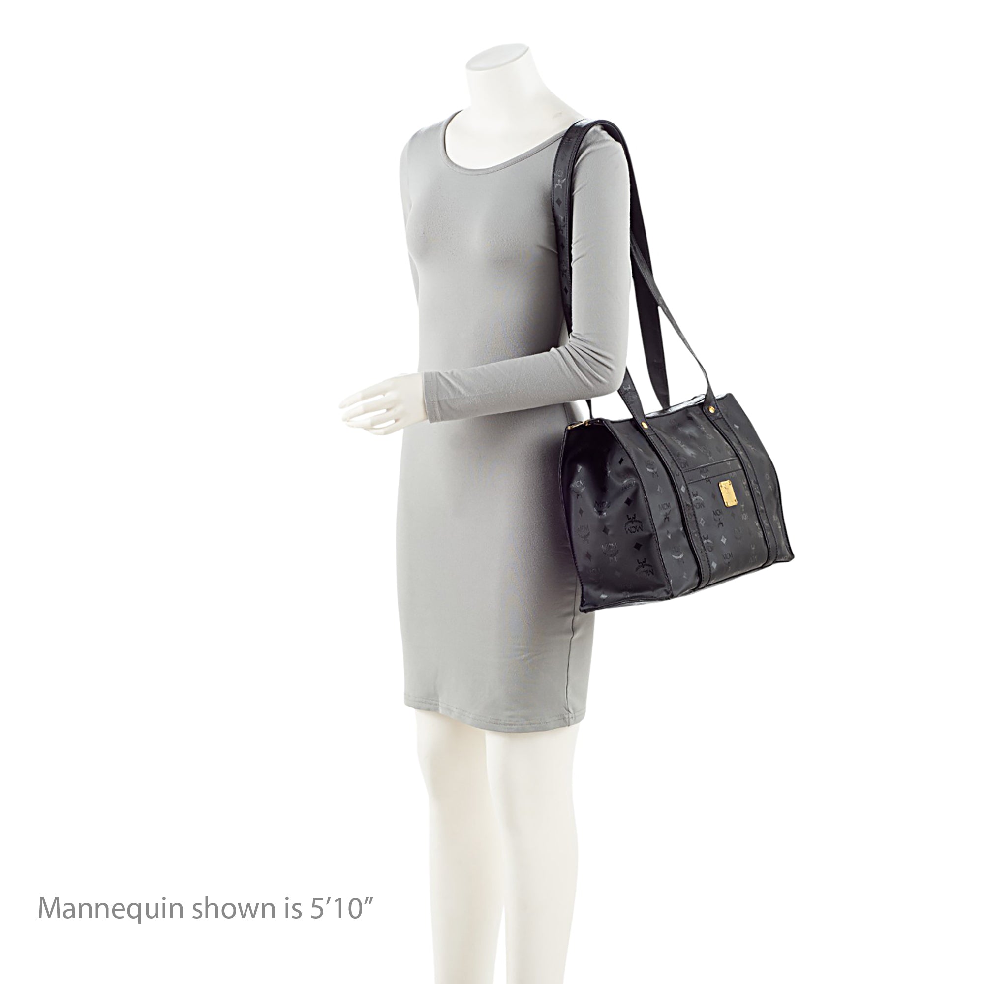MCM Vintage Visetos Medium Shopper Tote