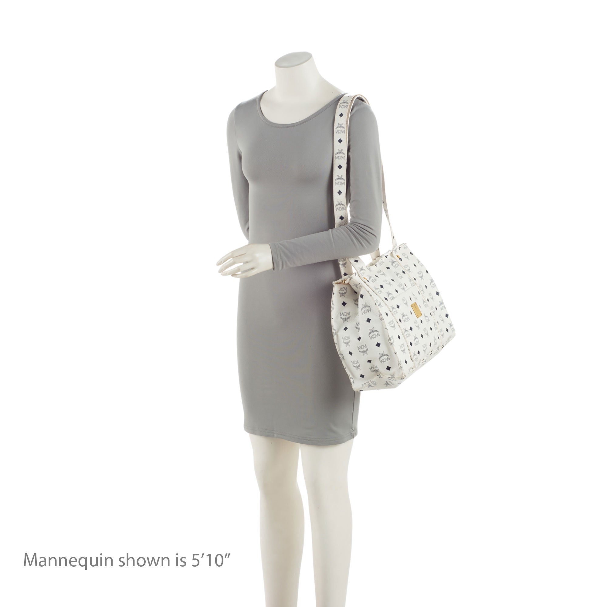 MCM Vintage Visetos Shopper Tote (SHF-e6Xe0B)