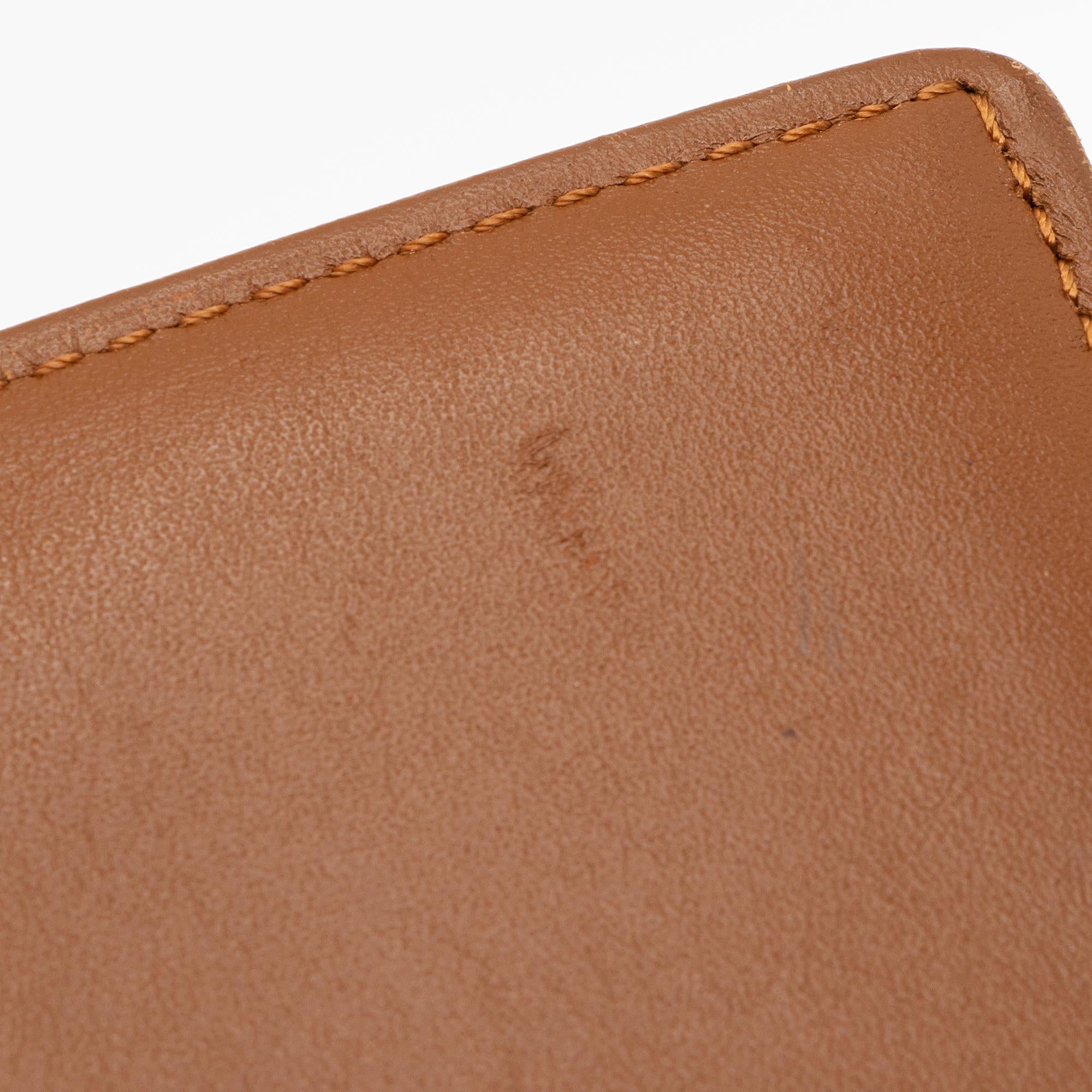 MCM Vintage Visetos Stripe Tri-Fold Wallet (SHF-23118)