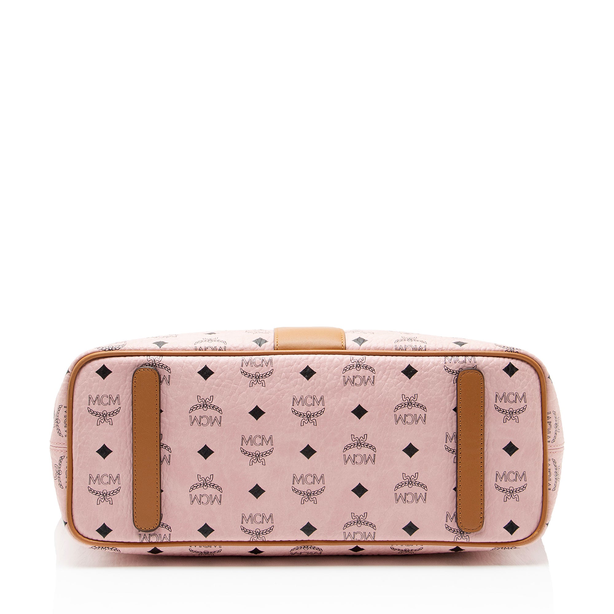 MCM Visetos Anya Medium Shopper Tote