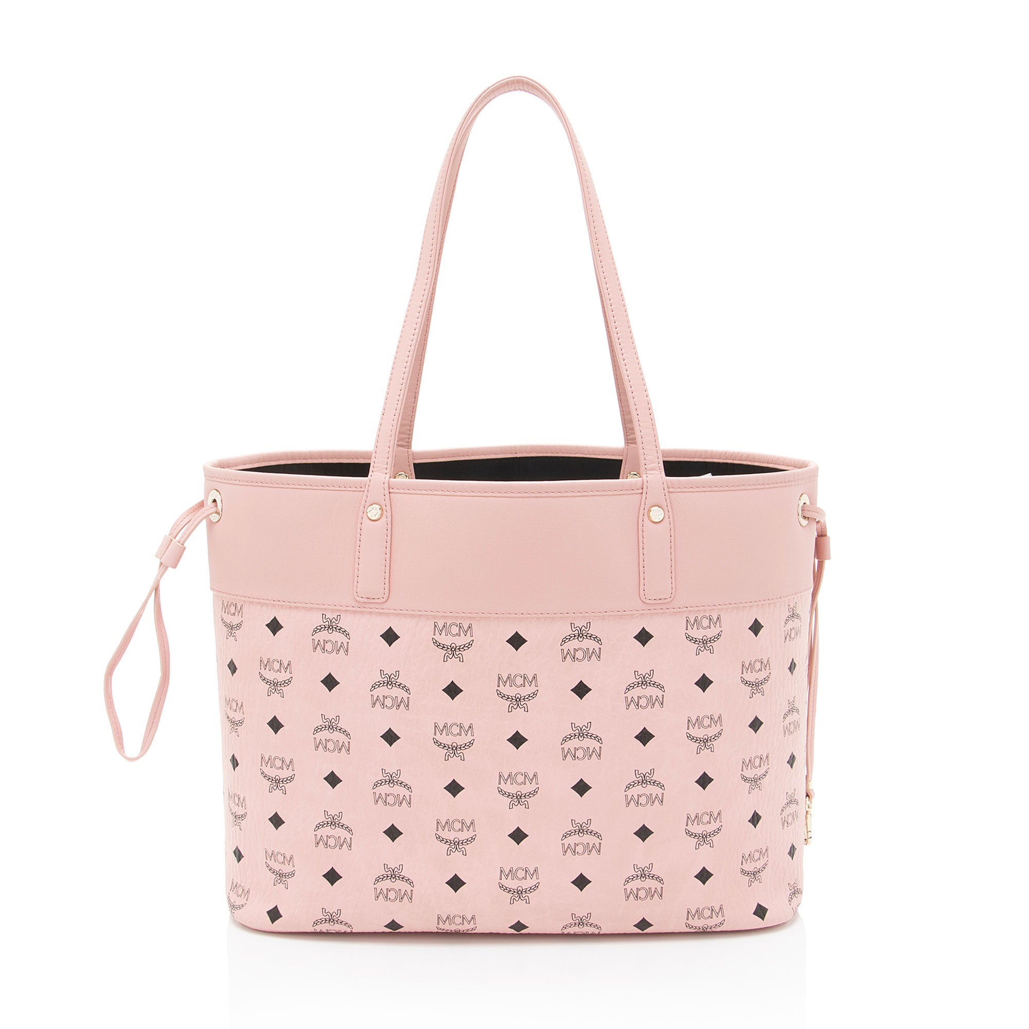 MCM Visetos Aren Medium Shopper Tote