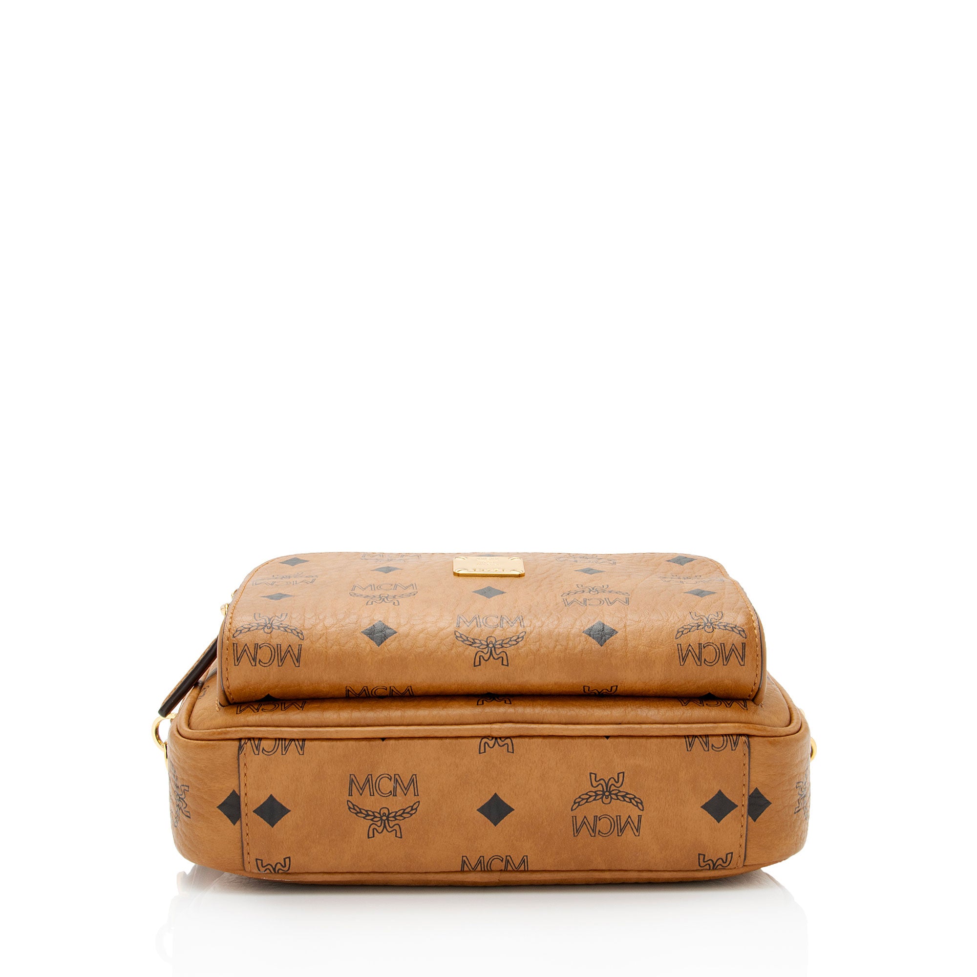 MCM Visetos Aren Small Crossbody Bag (SHF-nJ5KJz)