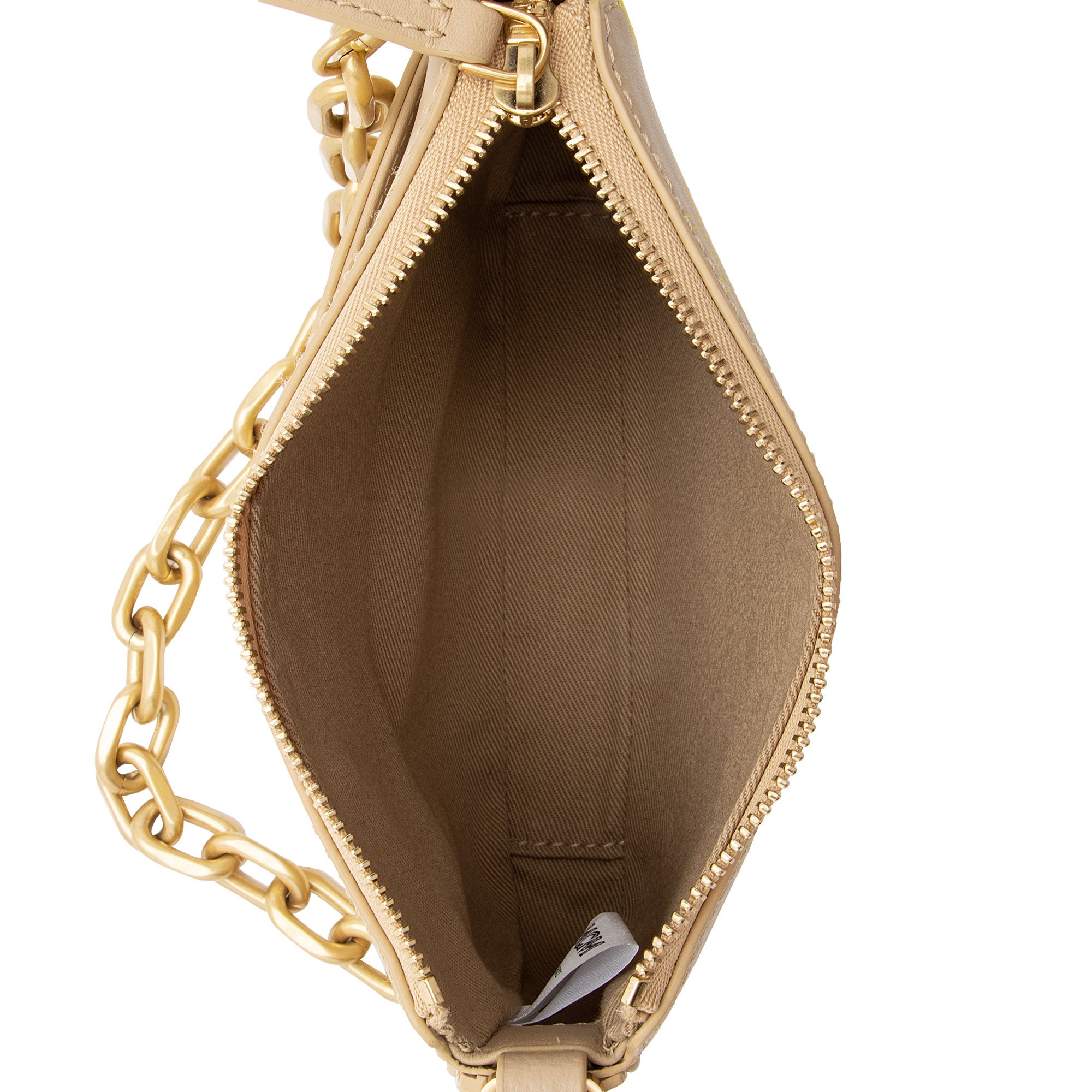 MCM Visetos Color Splash Chain Mini Crossbody Bag (SHF-yQLfQn)