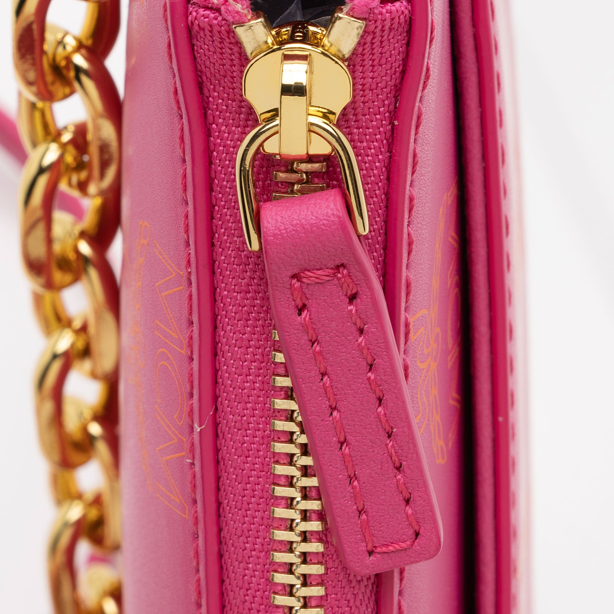 MCM Visetos Color Splash Chain Mini Crossbody (SHF-C9Mhcd)
