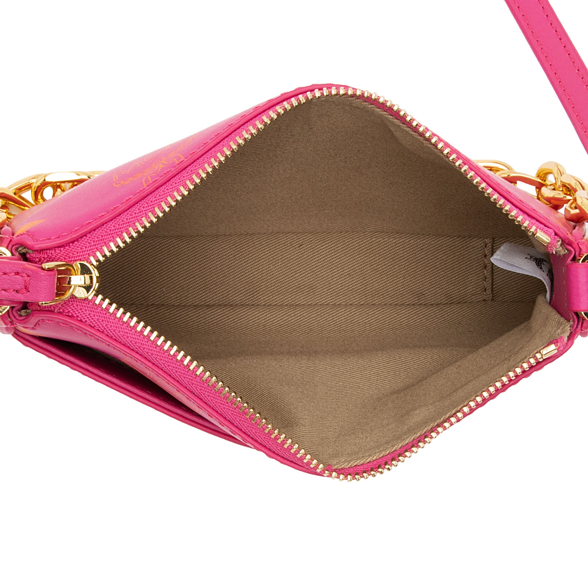 MCM Visetos Color Splash Chain Mini Crossbody (SHF-PDqTRr)
